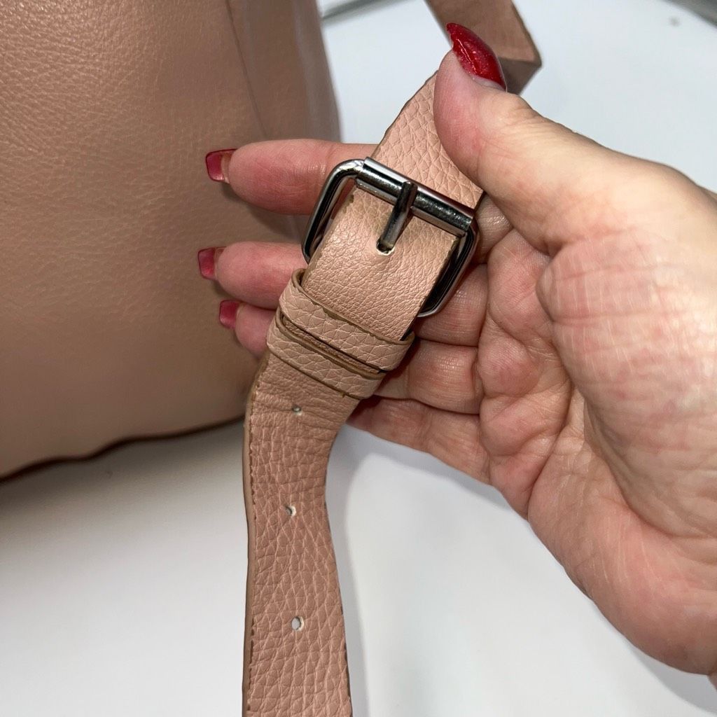 Zara Zara Faux Soft Leather Blush Boho Backpack **SEE PHOTOS AND DESCRIPTION Size ONE SIZE - 5 Thumbnail