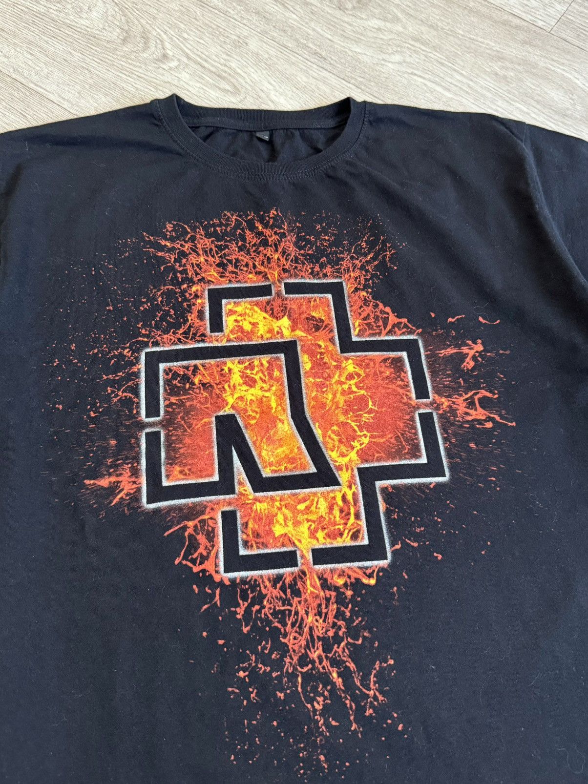 Band Tees 🔷Rammstein Big logo T-shirt🔷 Size US XXL / EU 58 / 5 - 2 Thumbnail