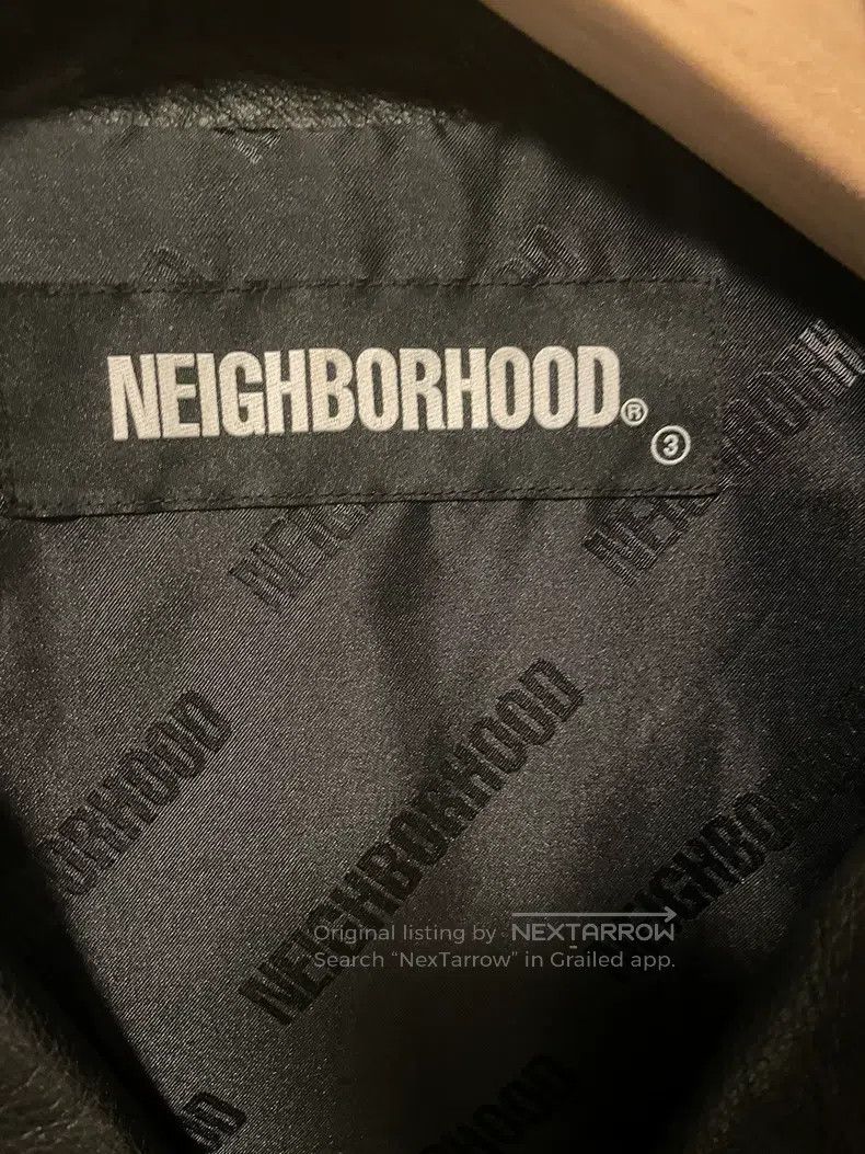 Neighborhood Neighborhood Biker Leather Jacket Size US M / EU 48-50 / 2 - 3 Thumbnail
