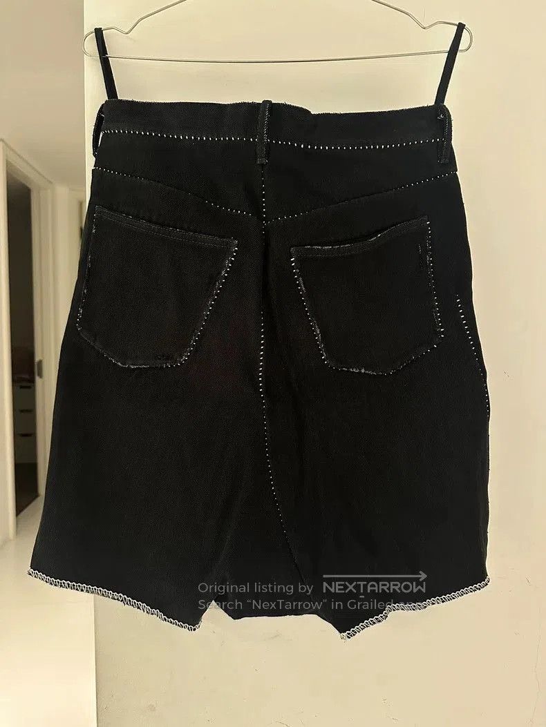Carol Christian Poell Carol Christian Poell Black Denim Shorts. Size US 38 / EU 54 - 3 Thumbnail