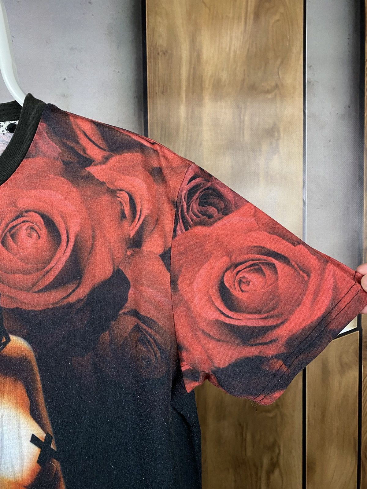 Vintage 🌹T-Shirt Sex Girls Fabric Art Rap Tee🌹 Size US L / EU 52-54 / 3 - 5 Thumbnail