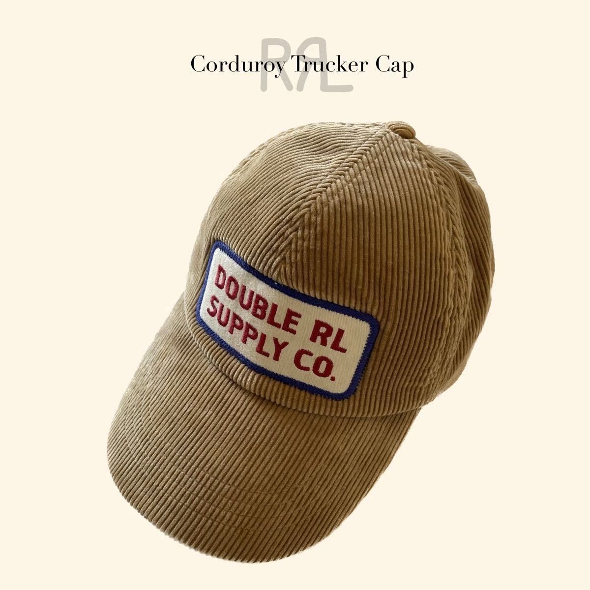 RRL Ralph Lauren Double RL Corduroy Baseball Cap Size ONE SIZE - 1 Thumbnail