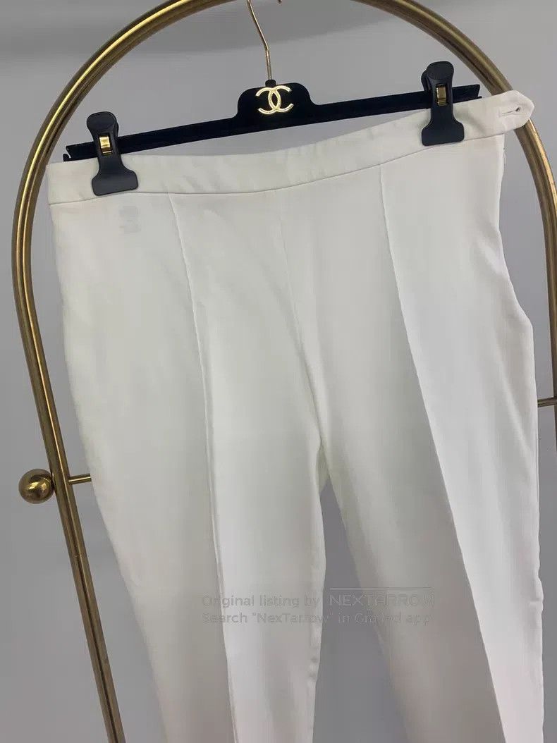 Loro Piana Loro Piana White Long Pants Size 27" / US 4 / IT 40 - 2 Thumbnail