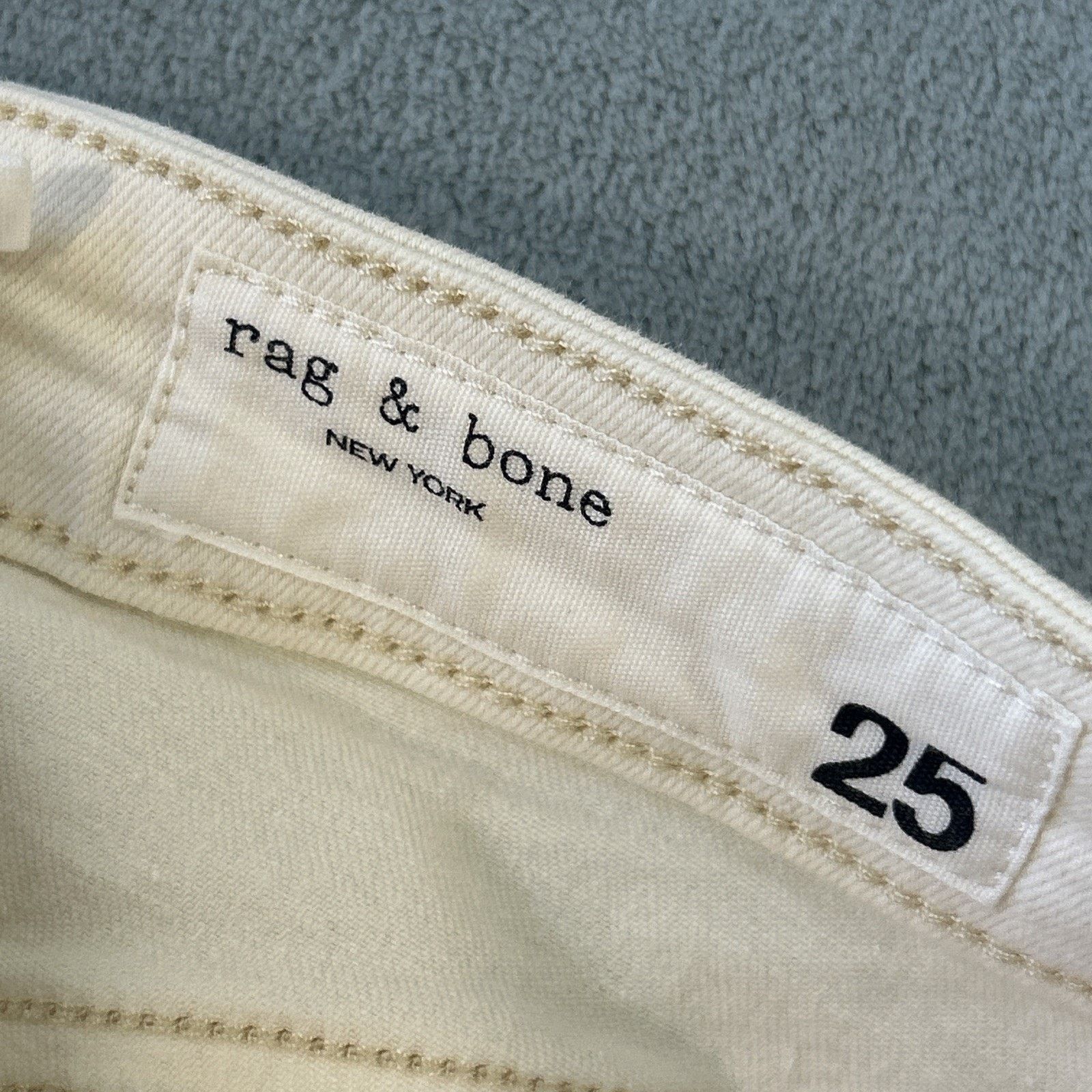 Rag & Bone Rag & Bone Cate Slim Skinny Jeans Womens 25 27x27 Slick Size 27" / US 4 / IT 40 - 5 Thumbnail