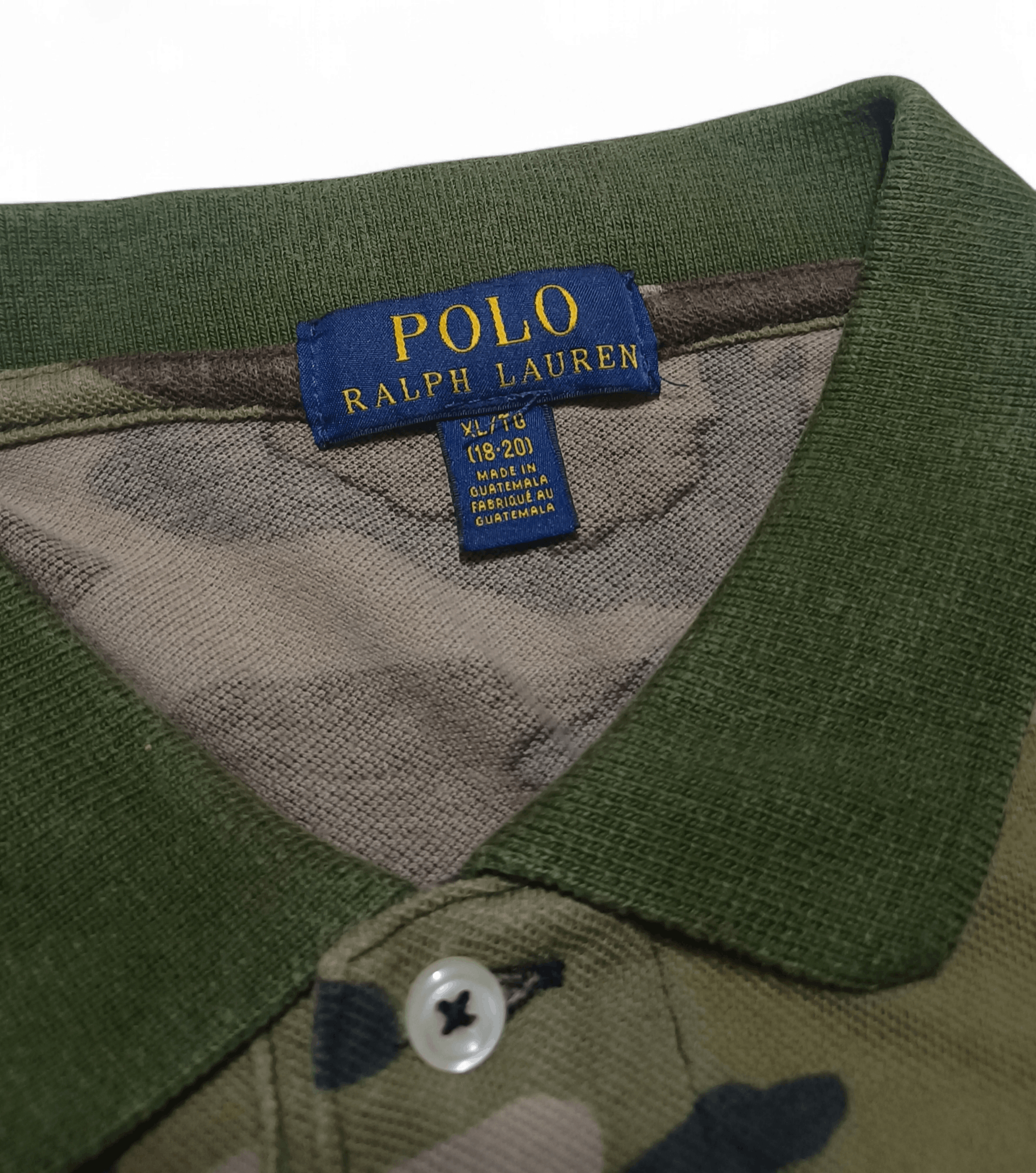 Polo Ralph Lauren Vintage POLO RALPH LAUREN Army Camo T-Shirt Size US M / EU 48-50 / 2 - 6 Thumbnail