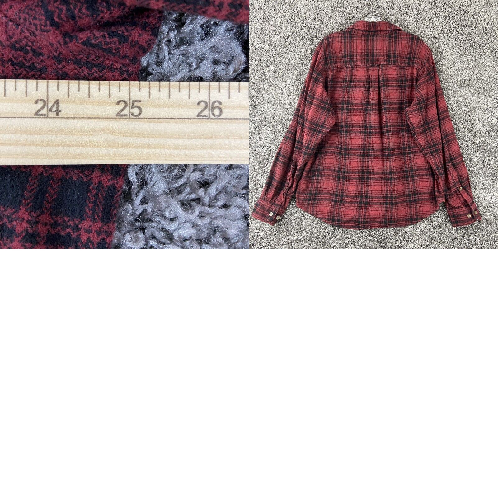 Vintage VINTAGE Woolrich Flannel Shirt Men XL Red Plaid Long Sleeve Button-Up Classic Outdoor 90s Mens Size US XL / EU 56 / 4 - 8 Thumbnail