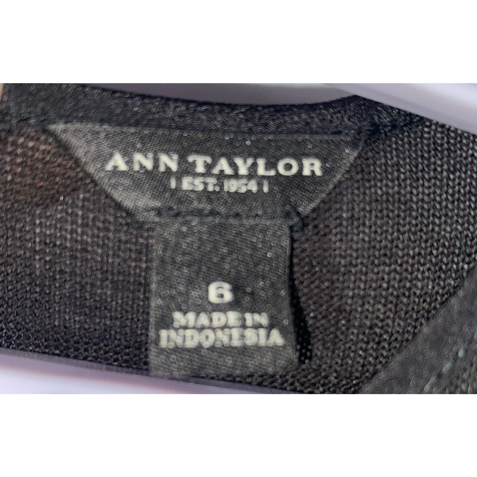 Ann Taylor Ann Taylor Womens Black Dress Size M / US 6-8 / IT 42-44 - 4 Thumbnail