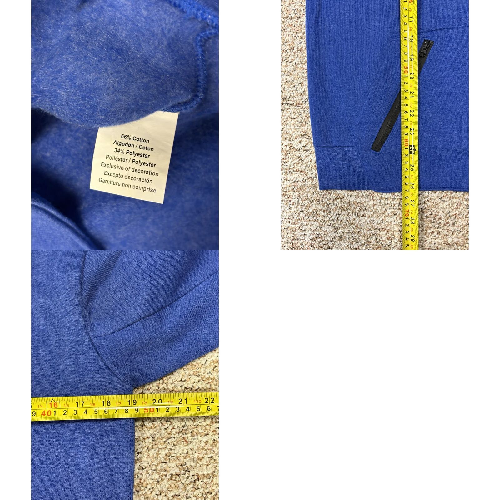 Russell Athletic Russell Athletic Sweatshirt Crewneck NWT • Size Small • Blue Heather • Cotton Blend • Pullover • Men Size US S / EU 44-46 / 1 - 8 Thumbnail