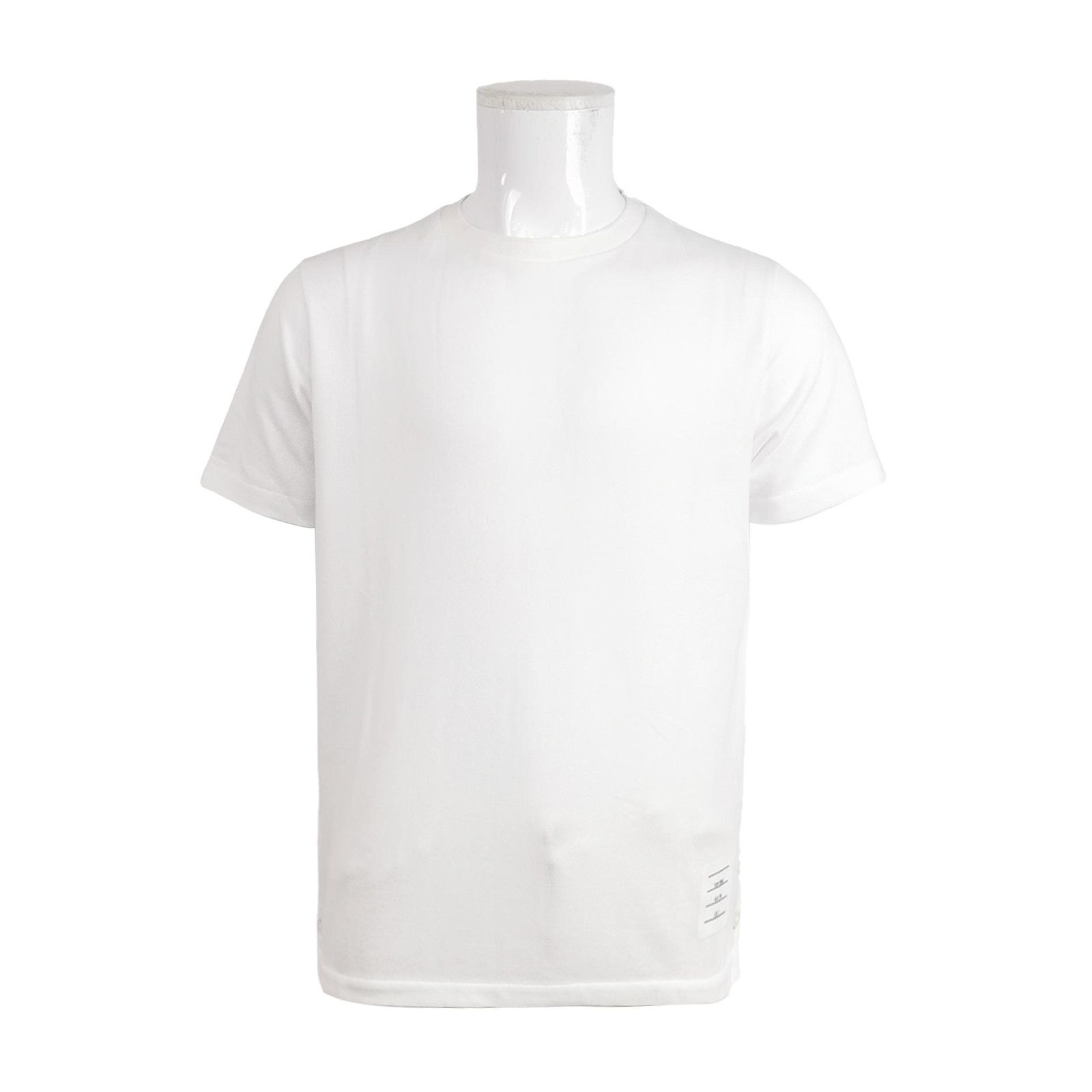 Thom Browne Thom Browne Pique Back Stripe T-Shirt Size M Size US M / EU 48-50 / 2 - 1 Thumbnail