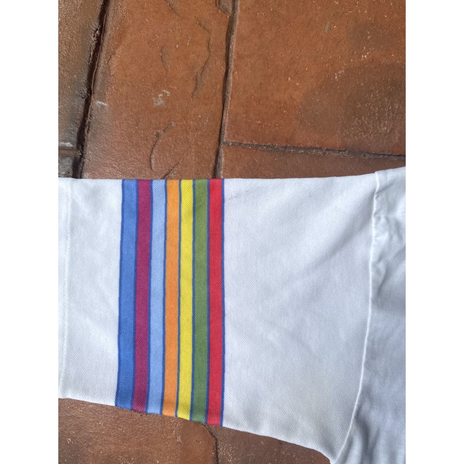 Rainbow VINTAGE Universal Studios Hollywood Rainbow T-Shirt White 50/50 Graphic Crew Neck Short Sleeve Large Mens Size US L / EU 52-54 / 3 - 4 Thumbnail