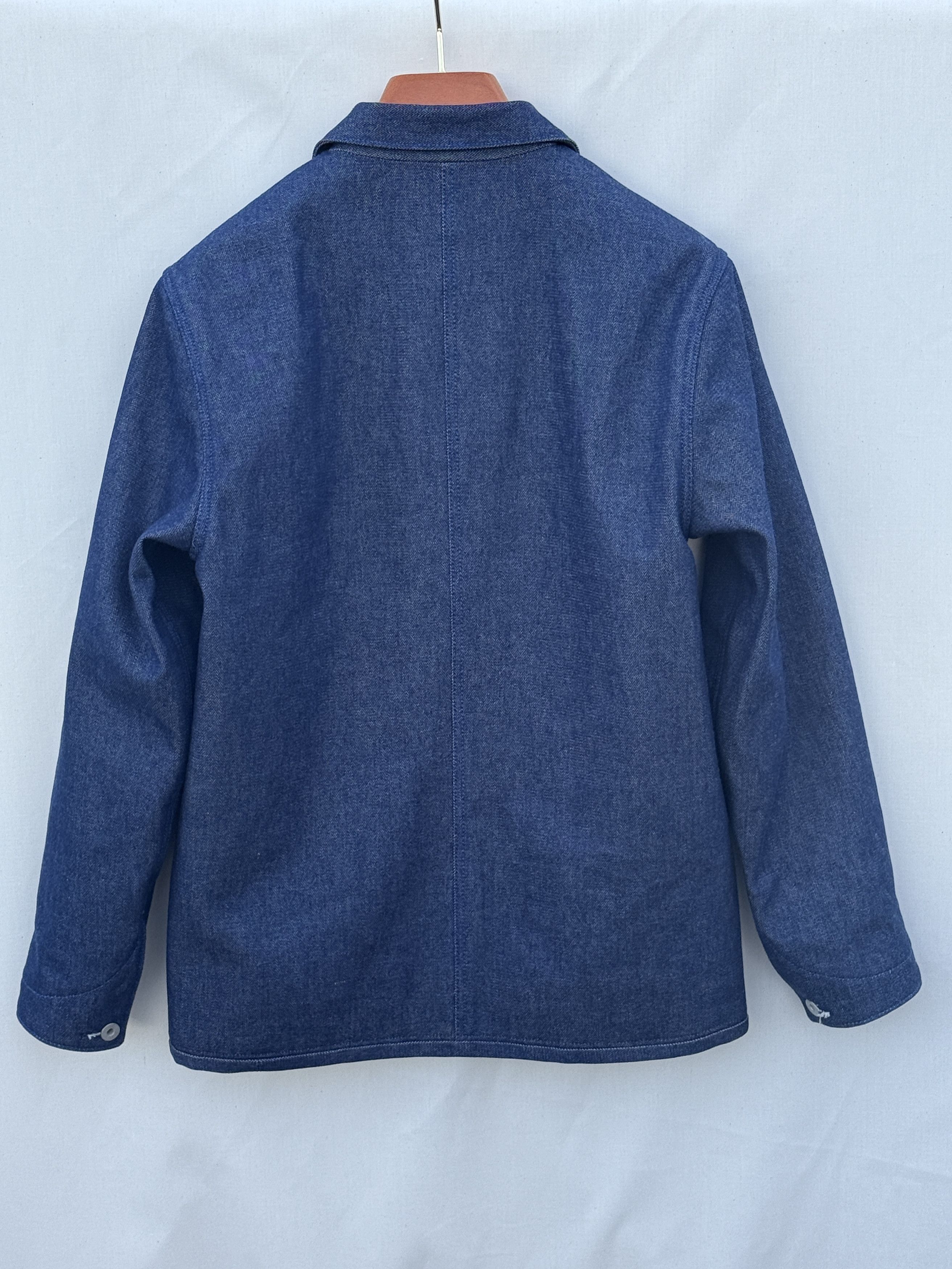 Other Vimeux Broken Weave Denim Chore Jacket With Novelty Lining Size US M / EU 48-50 / 2 - 2 Thumbnail