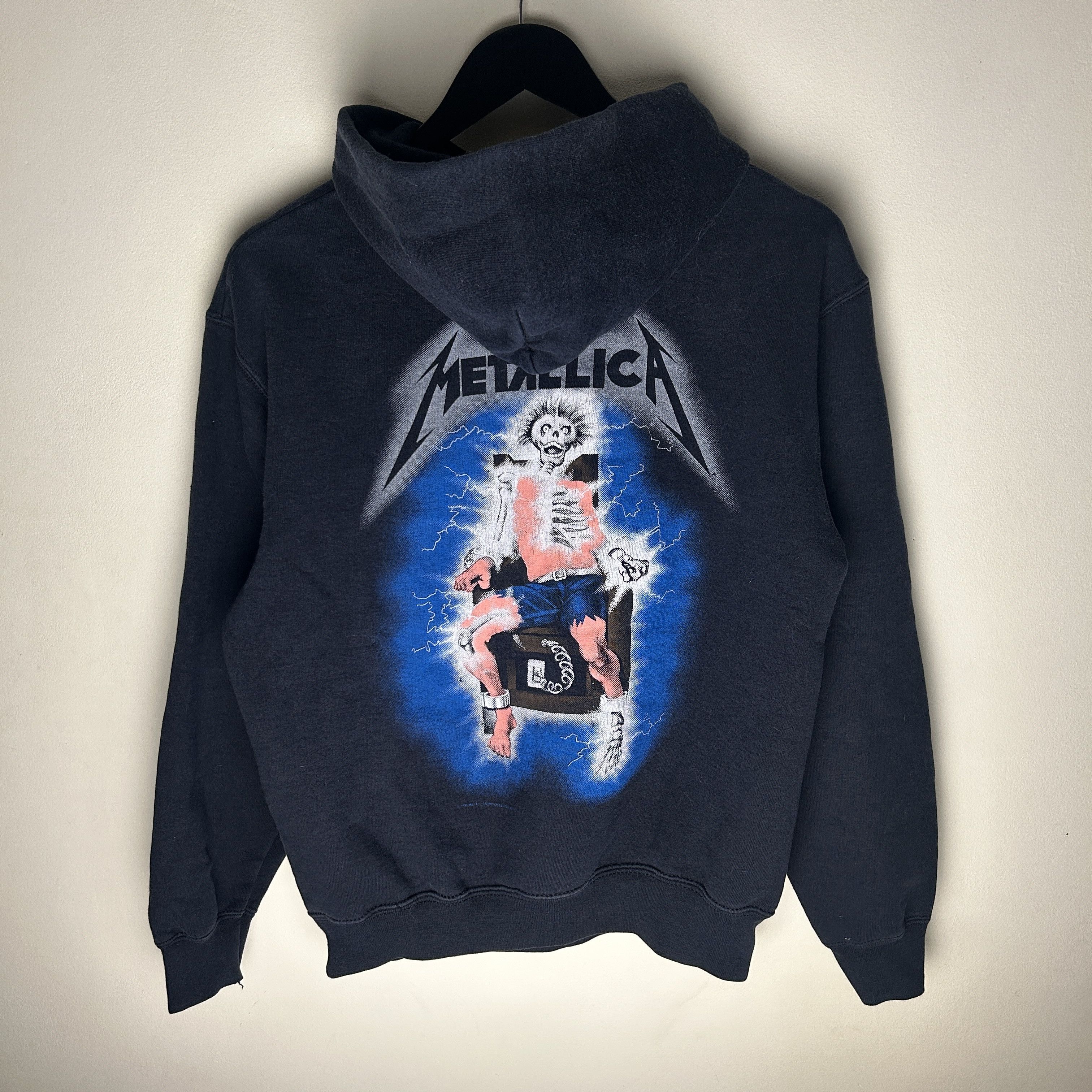 Band Tees Vintage Metallica Ride The Lightning Band Hoodie Size US M / EU 48-50 / 2 - 2 Thumbnail