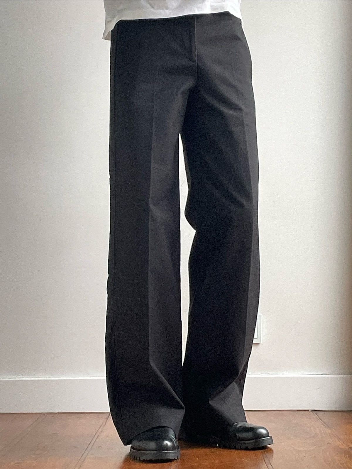 Balenciaga Balenciaga by Demna Gvasalia Wide Side Stripe Heavy Pants Size US 29 - 4 Thumbnail
