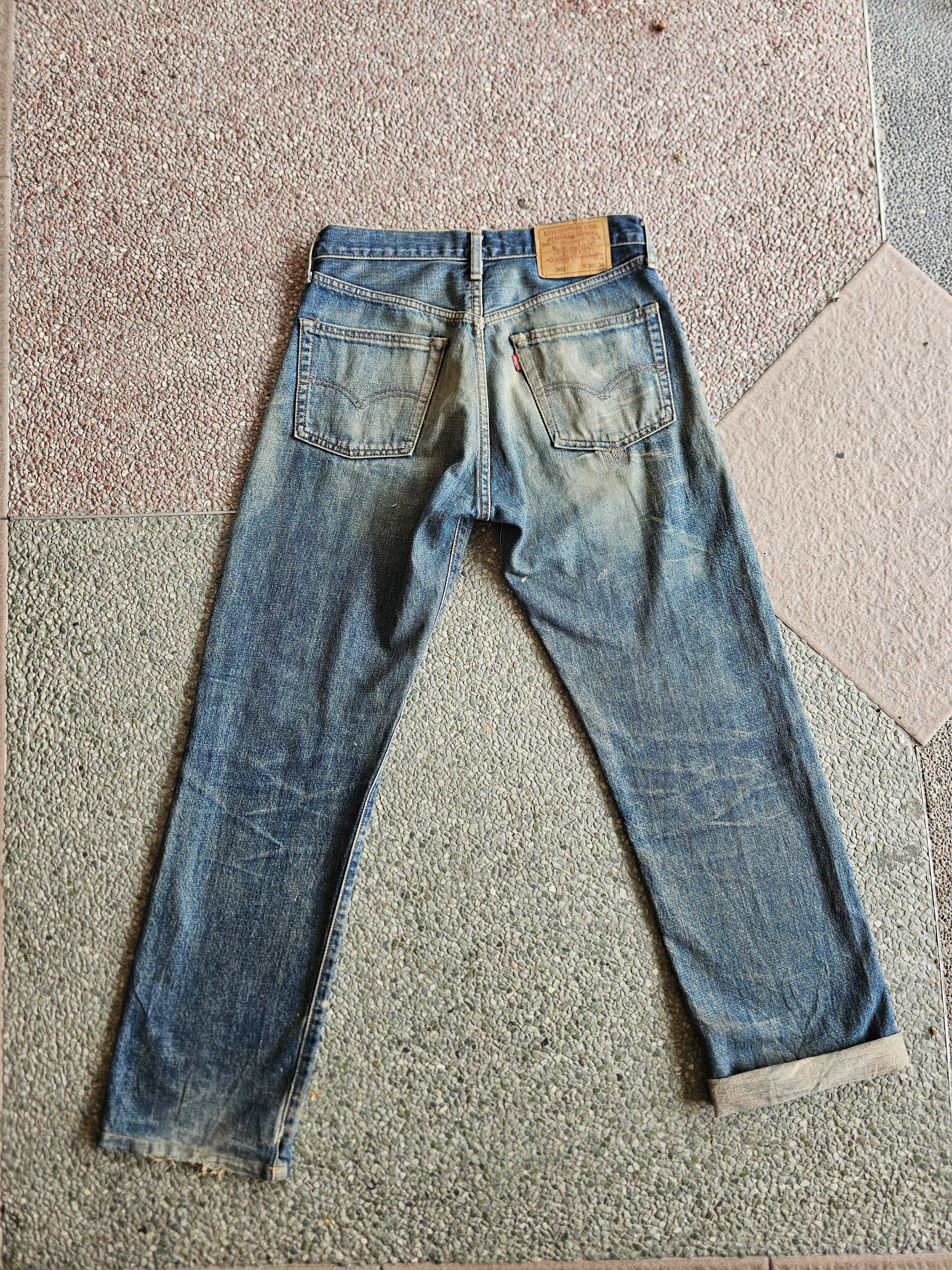 Worn Selvedge Denim Worn Raw Brand Jeans Worn In Raw Denim 22oz