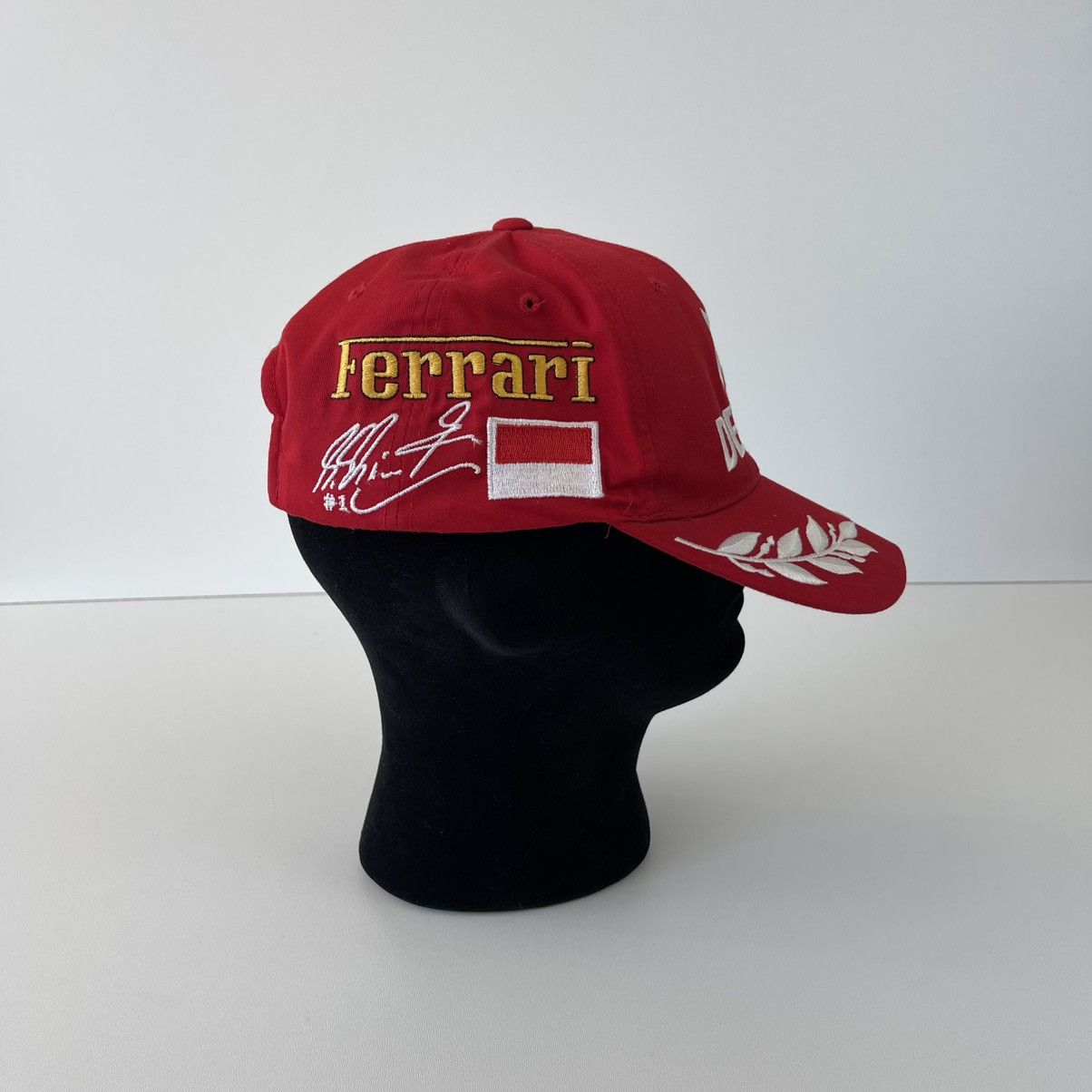Ferrari Ferrari 1996 F1 Dekra Michael Schumacher Team Vintage Cap Size ONE SIZE - 4 Thumbnail