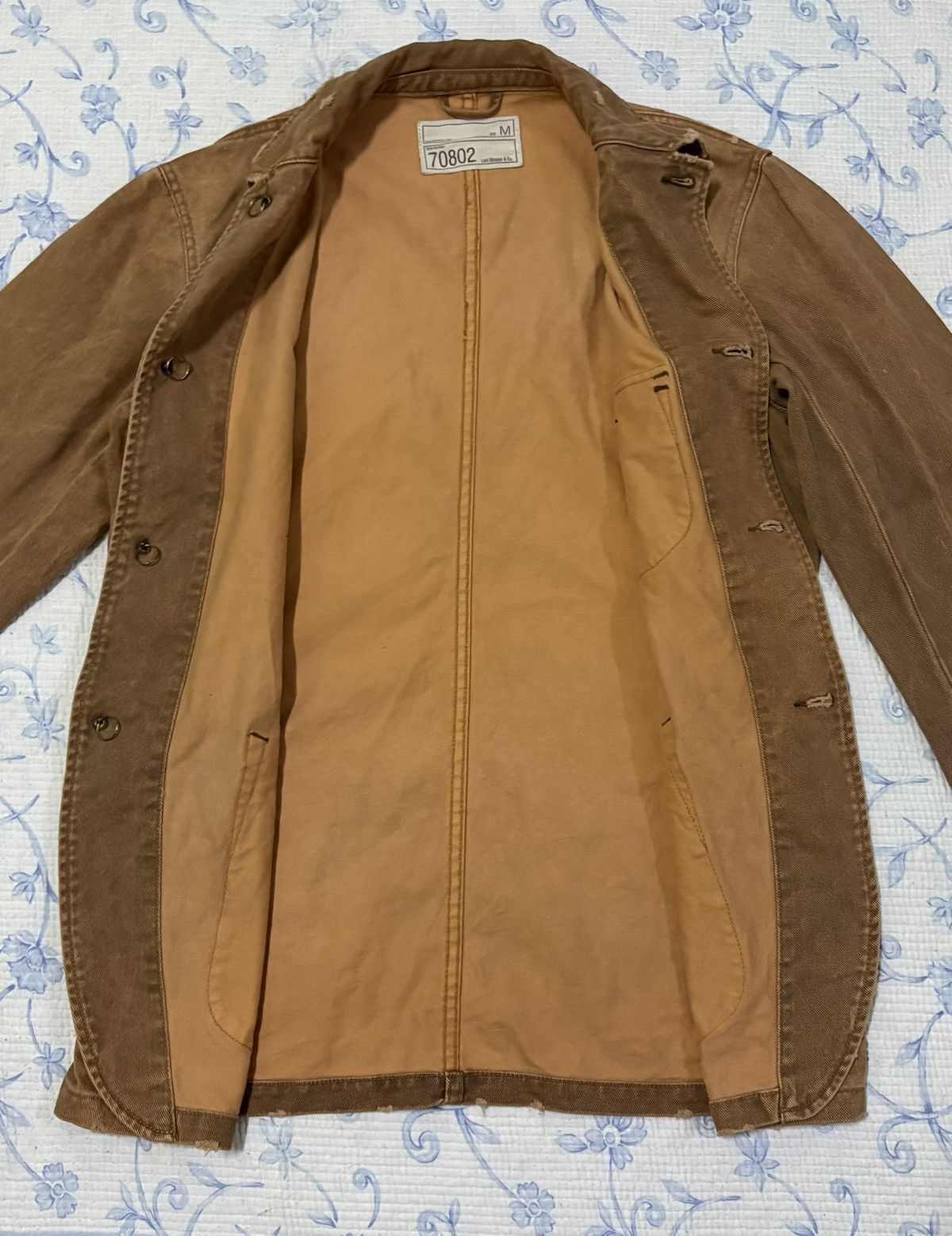 Levi's Levi’s Vintage Chore Faded Workwear Jacket Size US M / EU 48-50 / 2 - 6 Thumbnail