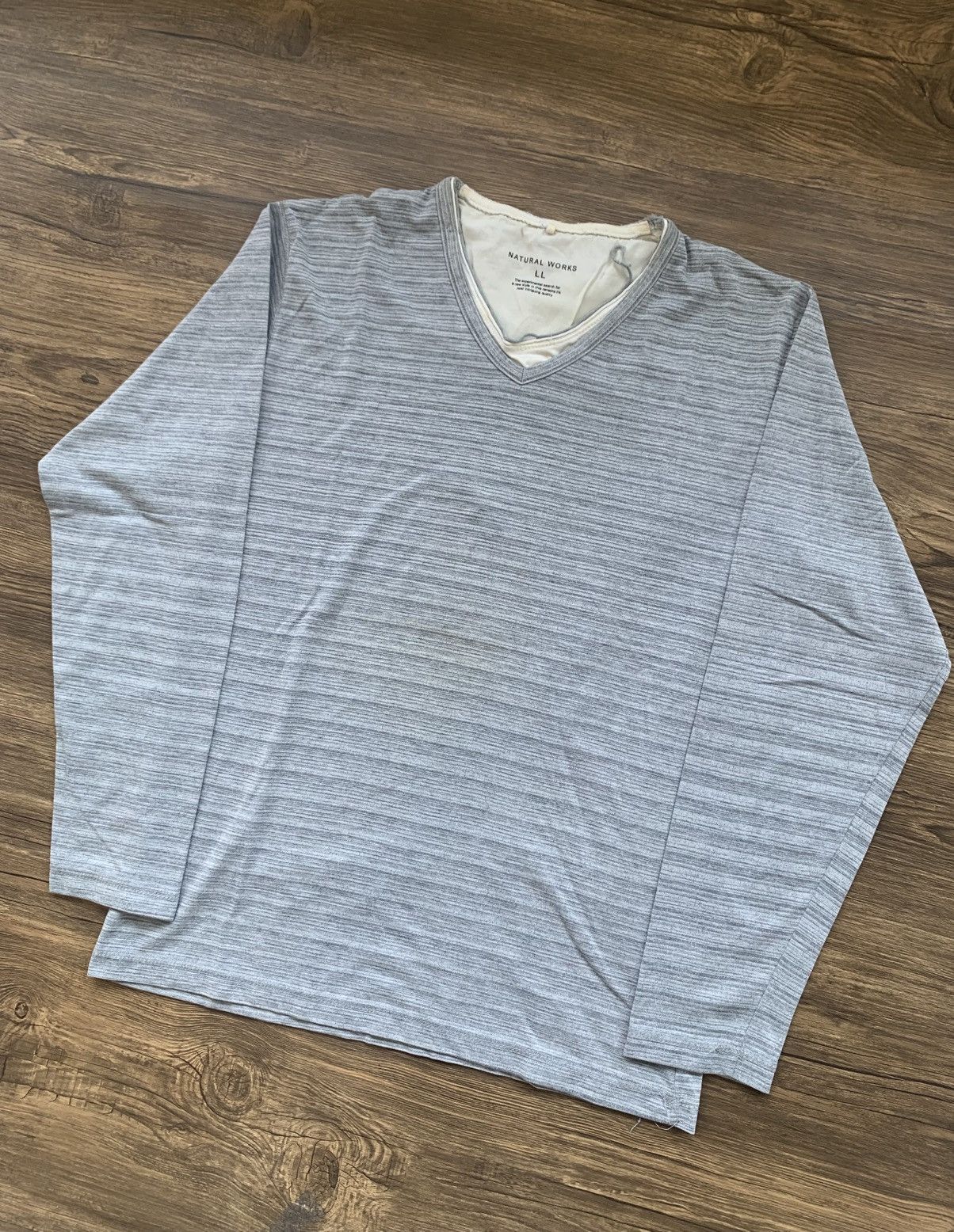 Japanese Brand 2000s japanese archive natural works y2k longsleeve tee Size US L / EU 52-54 / 3 - 2 Thumbnail