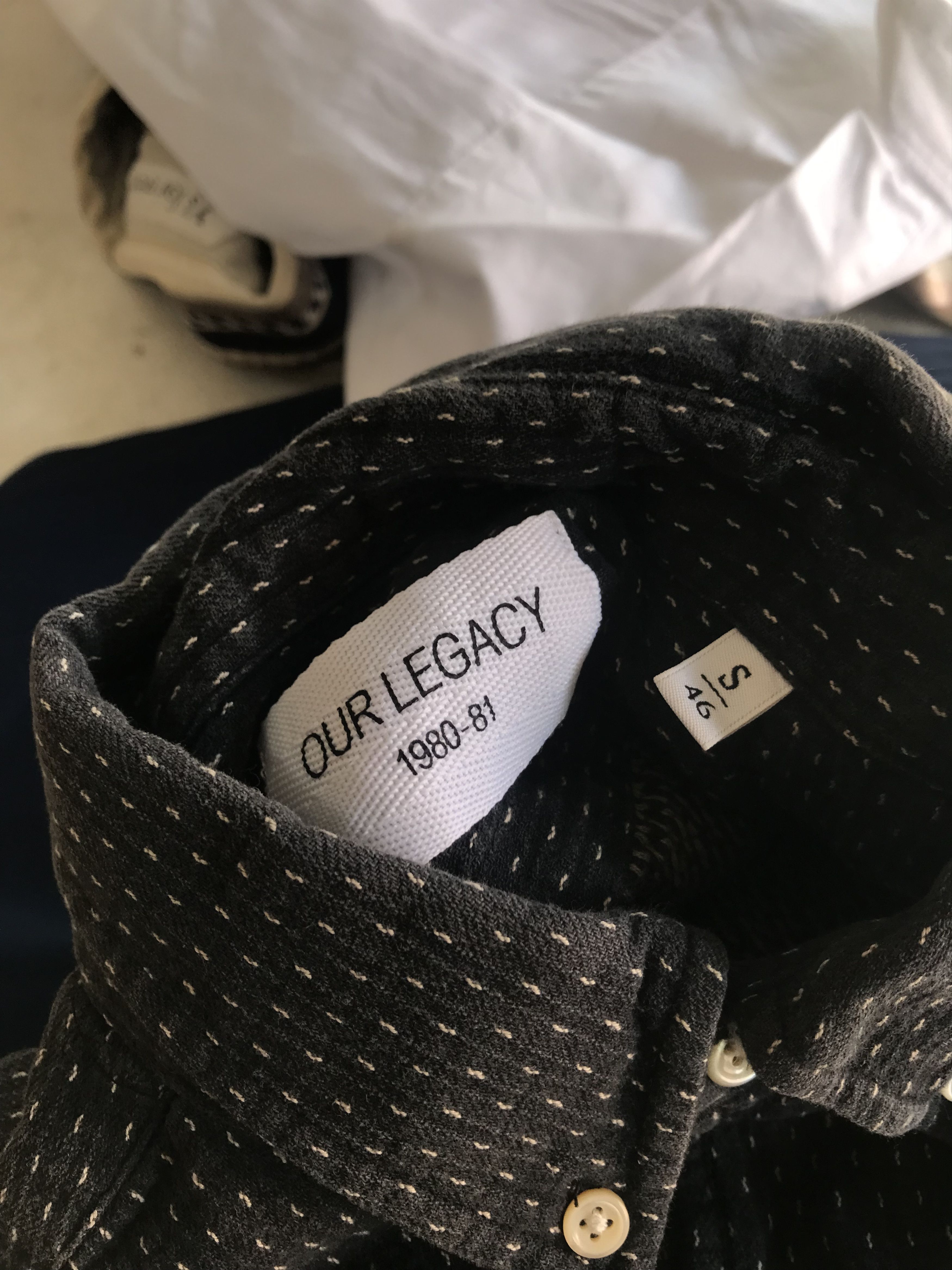 Our Legacy × Vintage Worn Our Legacy 1980-81 Shirts Size US S / EU 44-46 / 1 - 5 Thumbnail