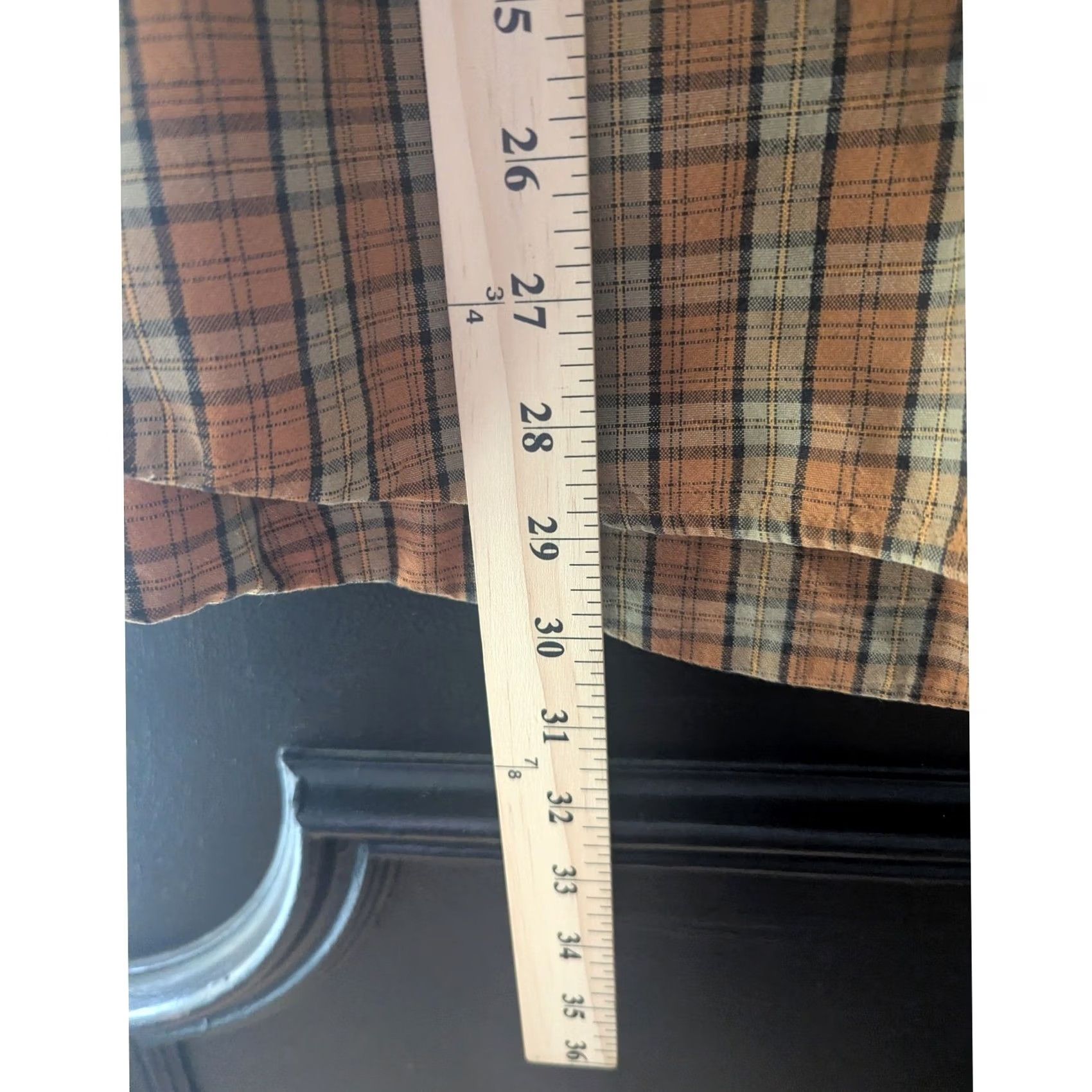 Timberland Timberland Shirt Mens Plaid Long Sleeve Button-Down Orange Tan Green Size M Size US M / EU 48-50 / 2 - 6 Thumbnail