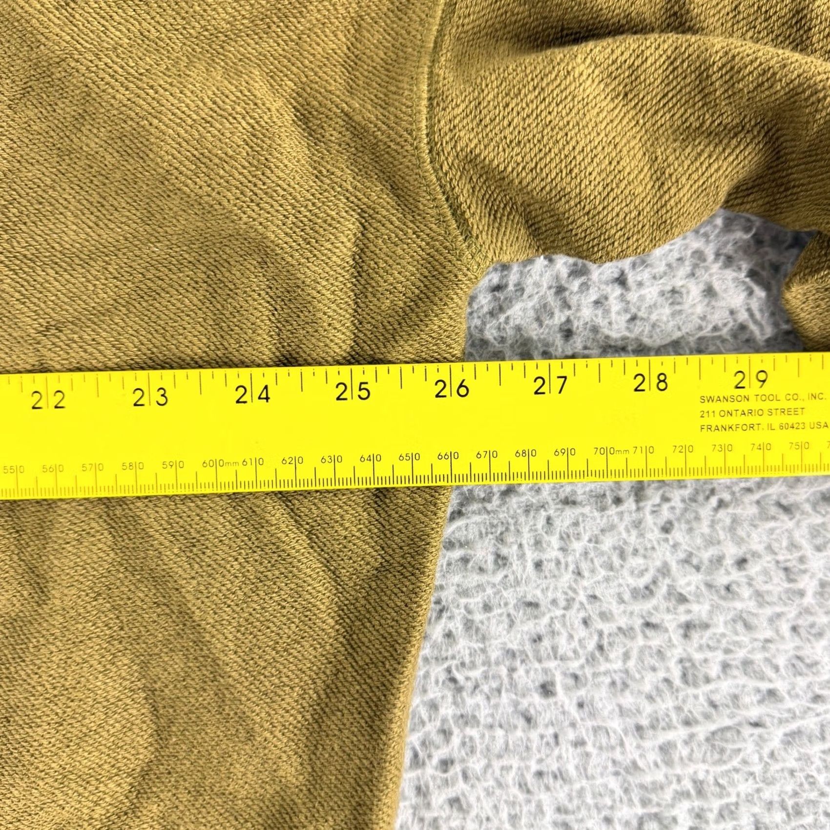 Vintage Standard Cloth Polo Sweatshirt Mens Large Olive Green 100% Cotton Pullover Shirt Mens L Green Cotton Pullover Polo Sweatshirt Size US L / EU 52-54 / 3 - 5 Thumbnail