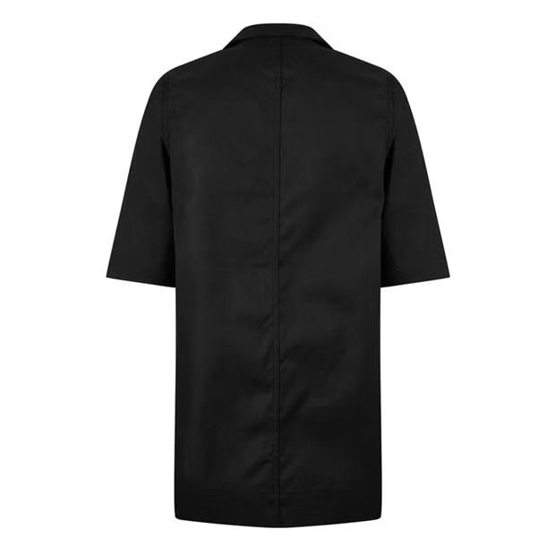 Rick Owens o1g2r1mq0624 Magnum Shirts in Black Size US XL / EU 56 / 4 - 2 Thumbnail