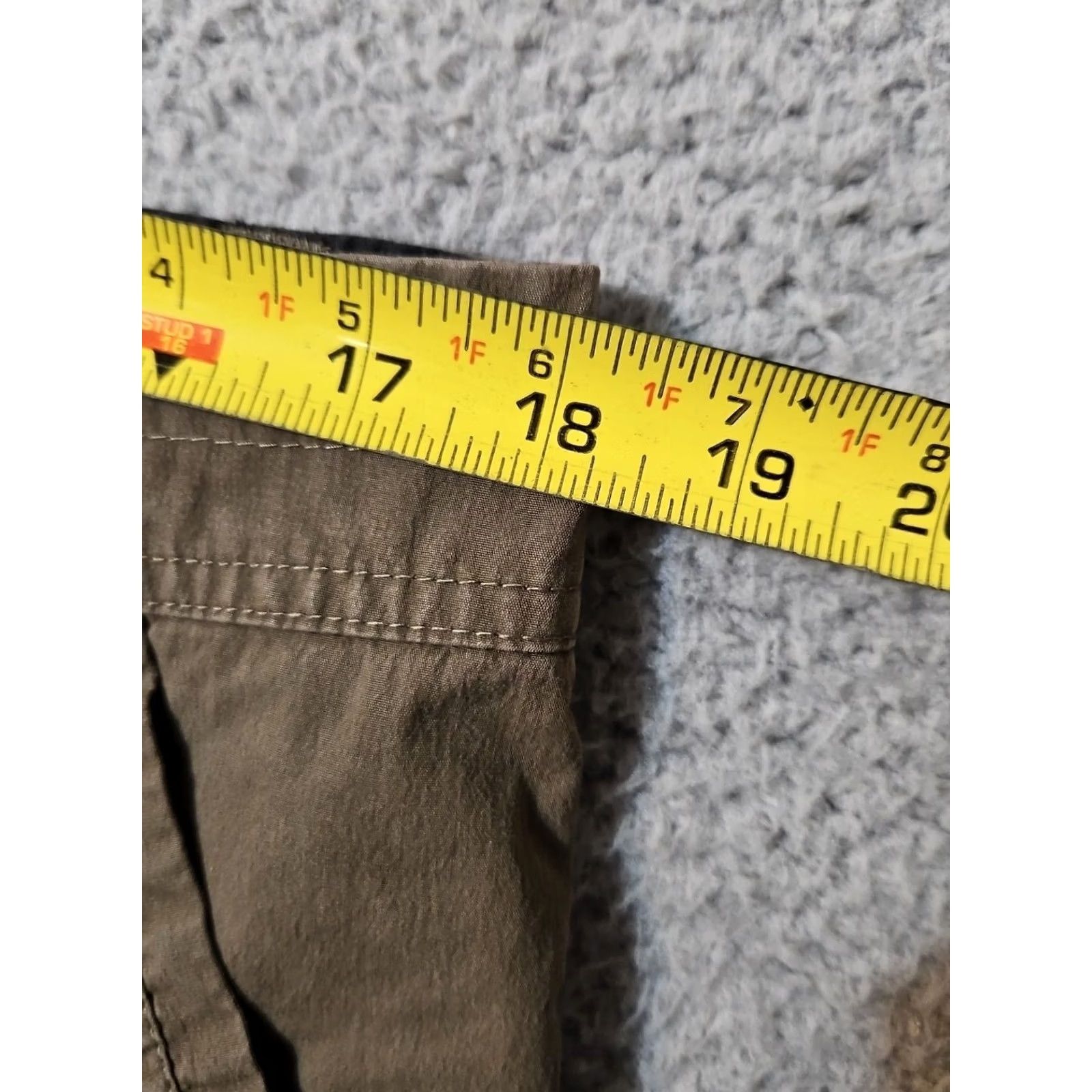 Vintage Kuhl Kontra Outdoor Hiking Shorts Mens 36 Brown Chino Flat Front 72% Cotton 26% Nylon 2% Spandex Size US 36 / EU 52 - 6 Thumbnail