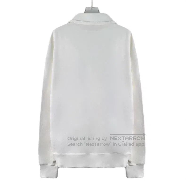 Other Dior White logo letter embroidery cotton lapel half-zipper Size US S / EU 44-46 / 1 - 2 Thumbnail