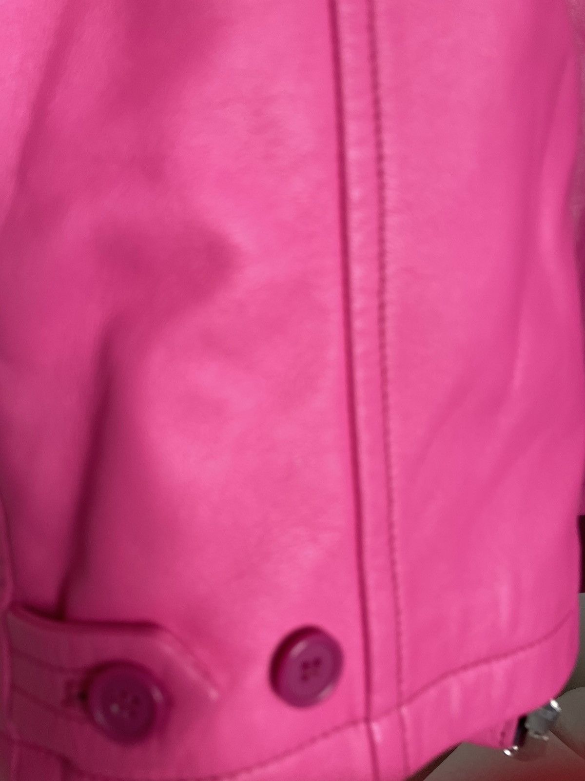 Acne Studios Acne Studios Pink Leather Jacket Size US M / EU 48-50 / 2 - 12 Thumbnail