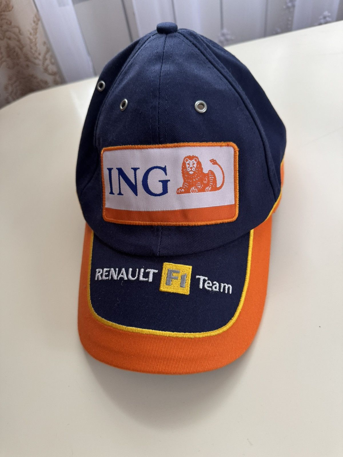 Formula 1 × Vintage Vintage Renault Formula 1 Fernando Alonso F1 Team Cap Size ONE SIZE - 1 Thumbnail