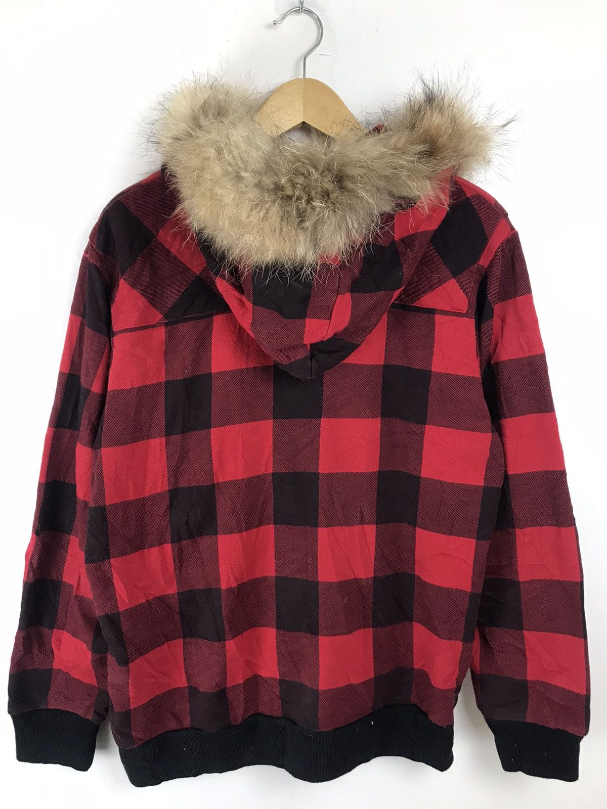 If Six Was Nine × Japanese Brand × Le Grande Bleu (L.G.B.) Japanese Launching Pad Fur Hoodie lgb ifsixwasnine style Size US L / EU 52-54 / 3 - 5 Thumbnail
