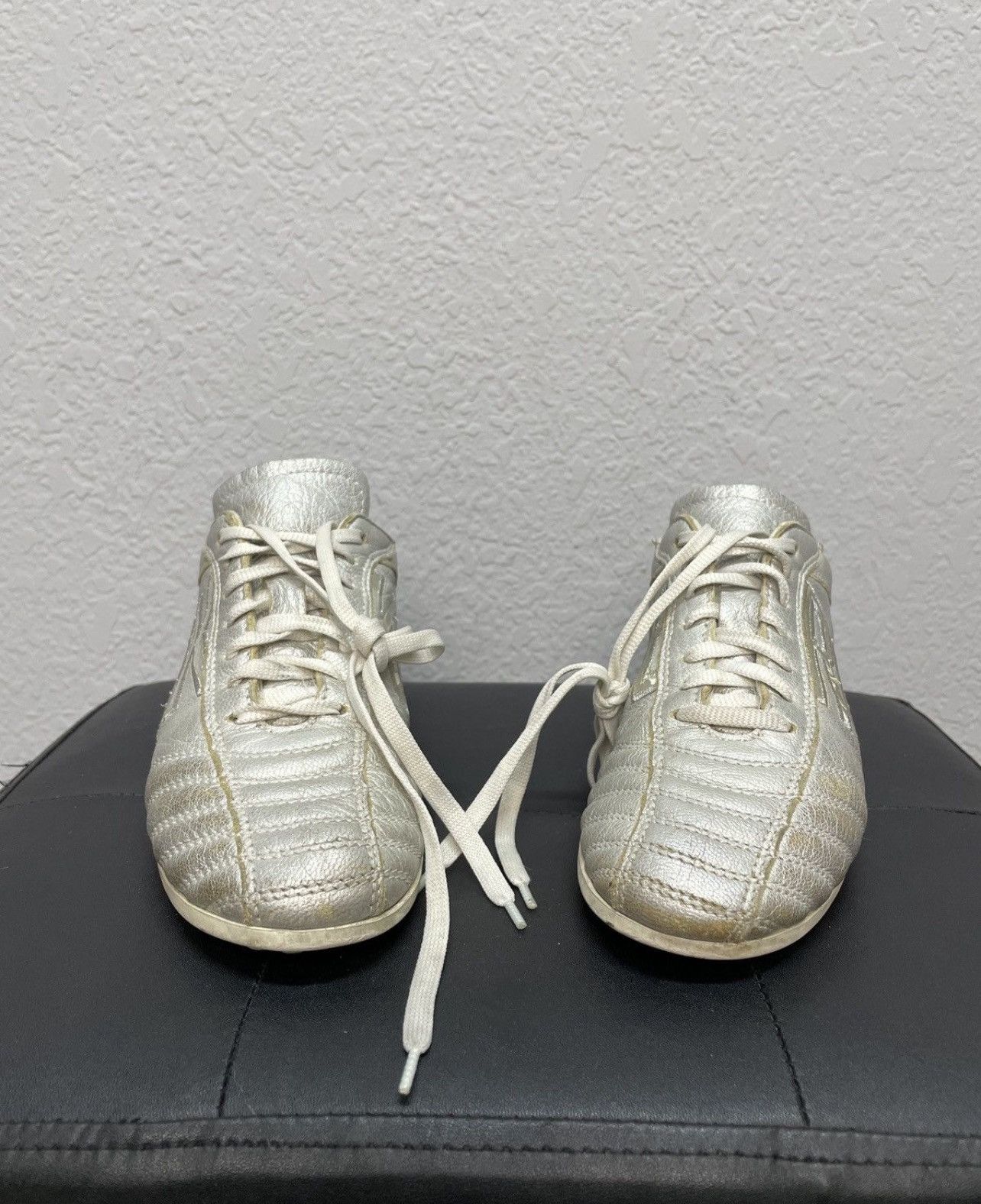 If Six Was Nine Vintage Italian Dirk Bikembergs Leather Sneakers Shoes Size US 6 / EU 39 - 5 Thumbnail