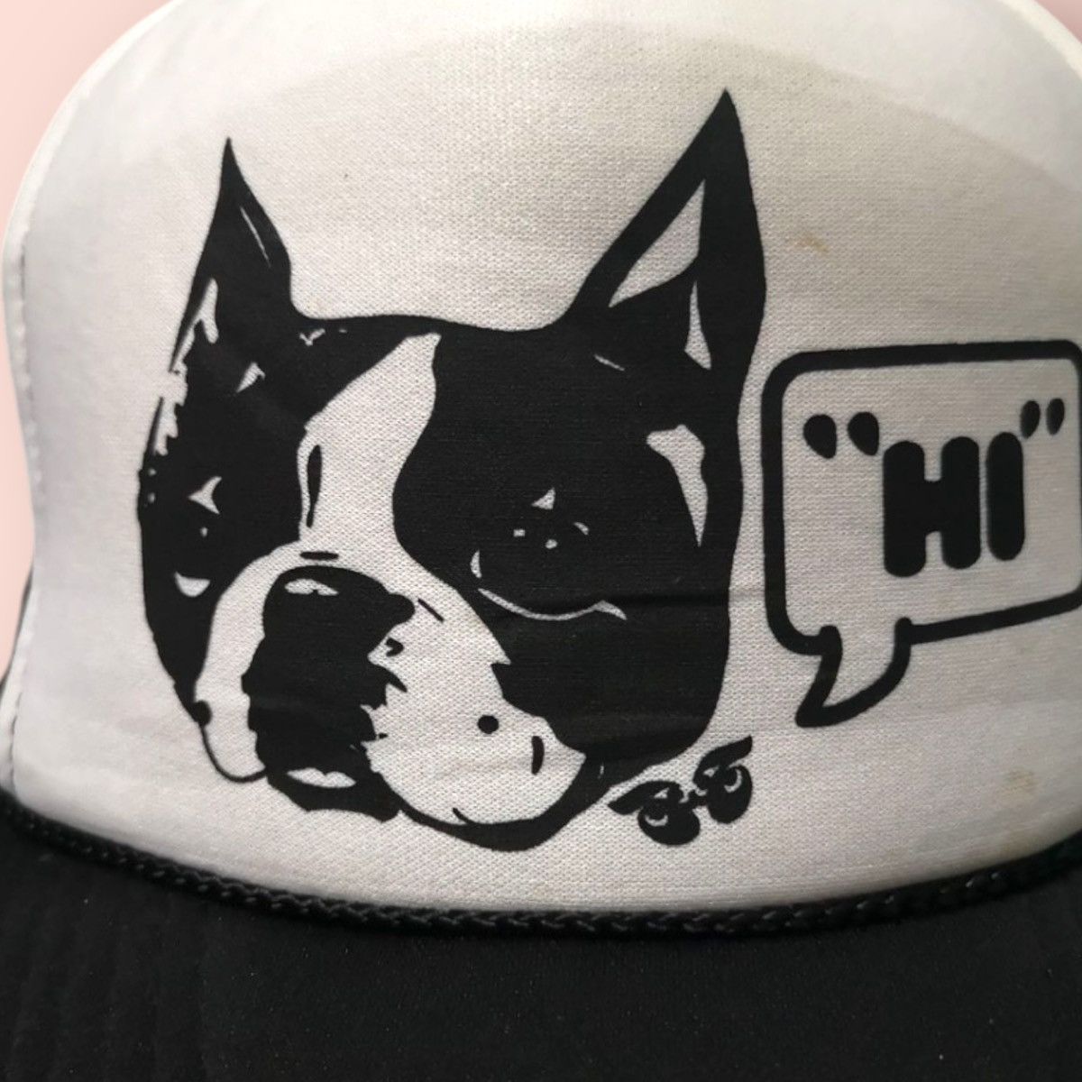 Otto × Vintage JAPAN STREETWEAR RARE DESIGN DOG LOGO TRUCKER HAT BY OTTO Size ONE SIZE - 6 Thumbnail