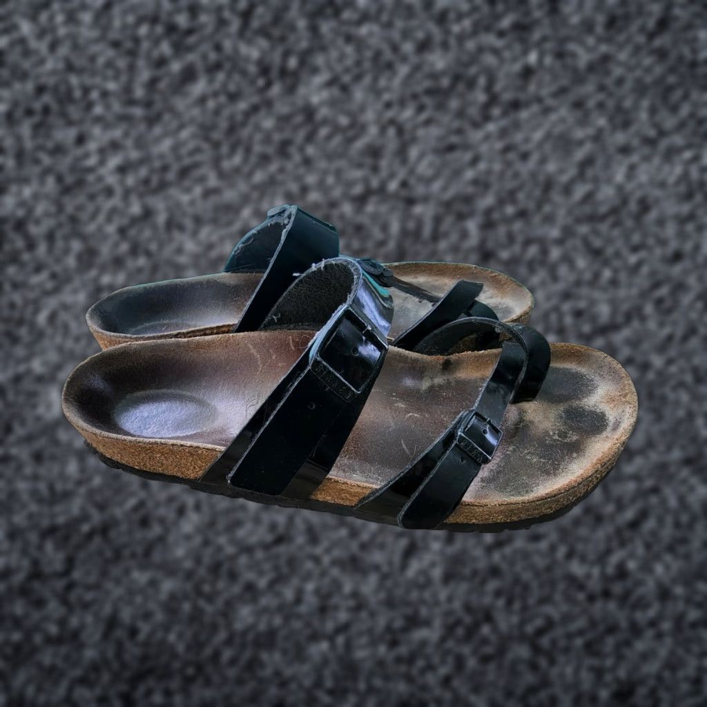 Birkenstock Mayari Black Patent Birks Size 41