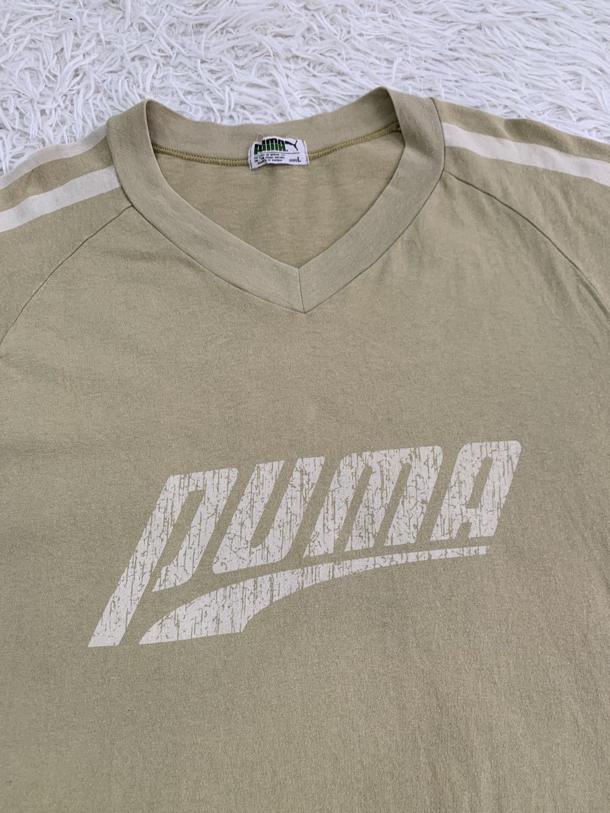 Puma × Vintage Vintage Puma Tee Size US L / EU 52-54 / 3 - 3 Thumbnail