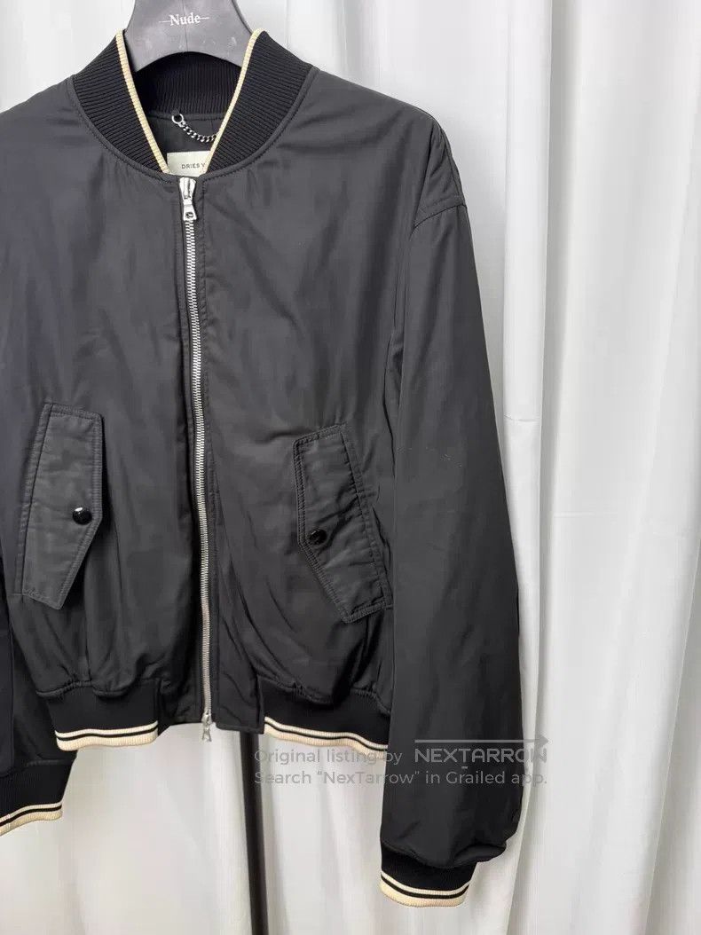 Dries Van Noten DRIES VAN NOTEN Back Zip Bomber Classic Size US L / EU 52-54 / 3 - 3 Thumbnail