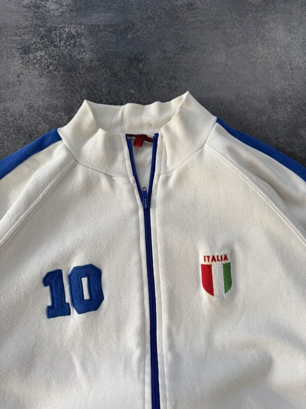 Vintage Vintage Italia zip up y2k Size US L / EU 52-54 / 3 - 4 Thumbnail