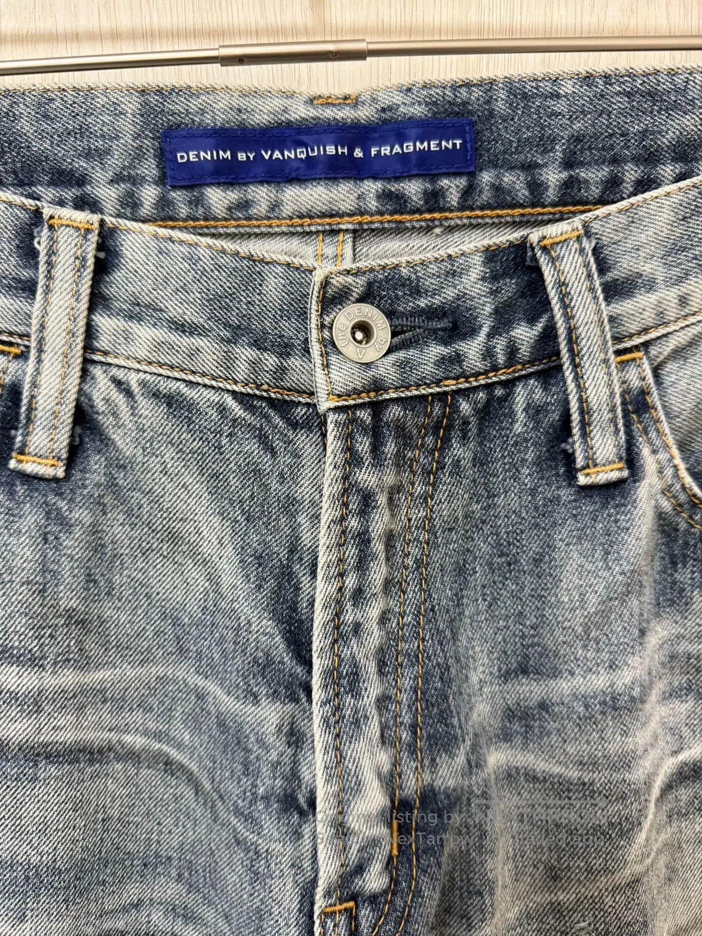 denim by vanquish & fragment men's jeans.