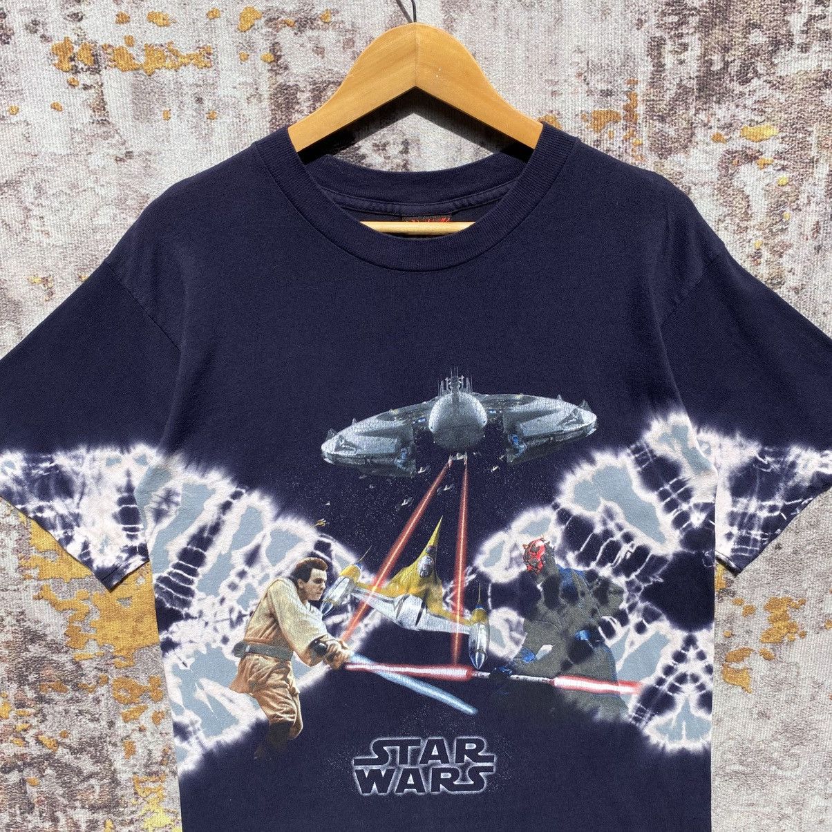 Star Wars Vintage 90s Star Wars The Phantom Menace Episode 1 Shirt Size US M / EU 48-50 / 2 - 6 Thumbnail