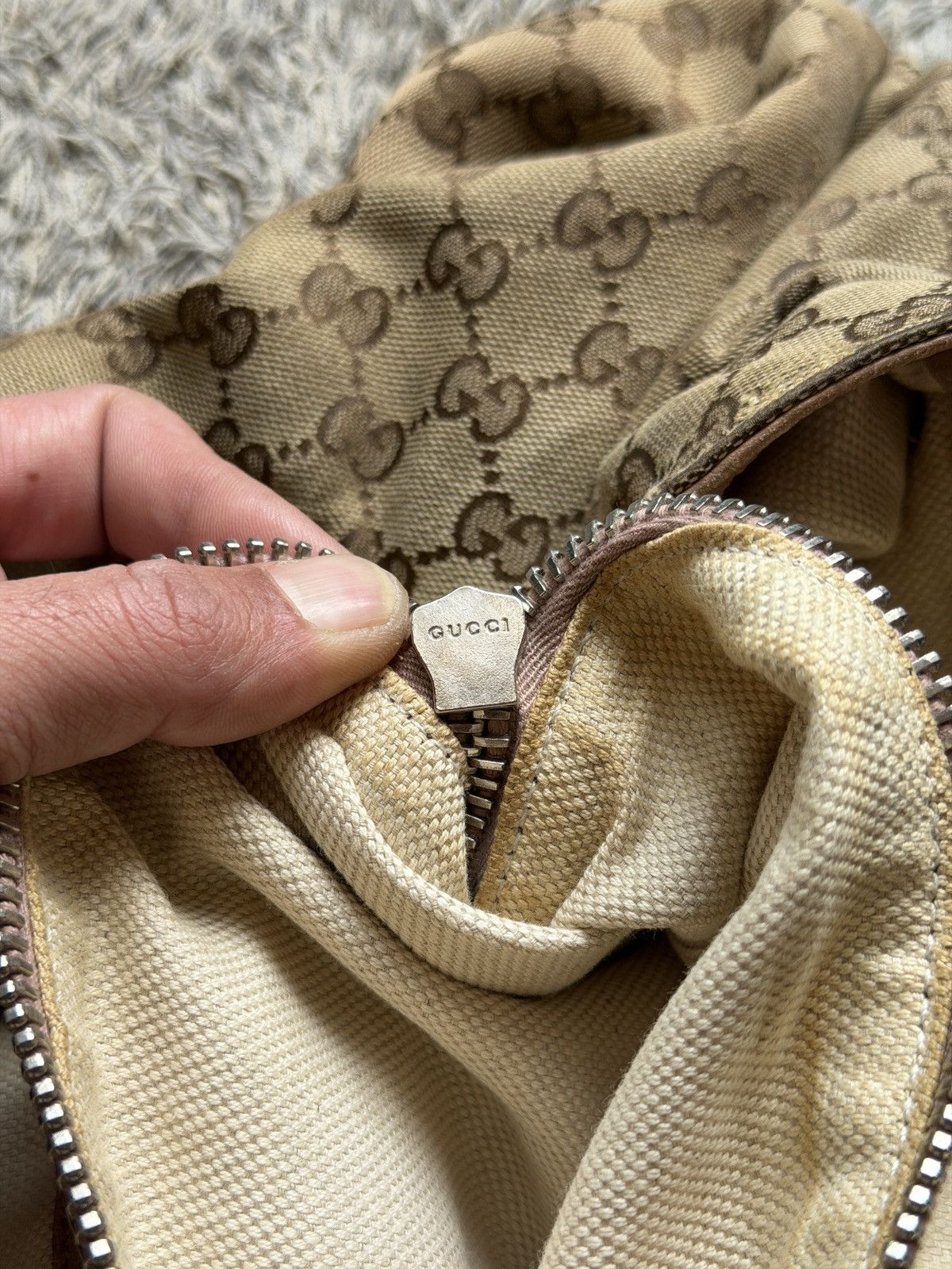 Gucci Gucci GG canvas bamboo bag Size ONE SIZE - 11 Thumbnail