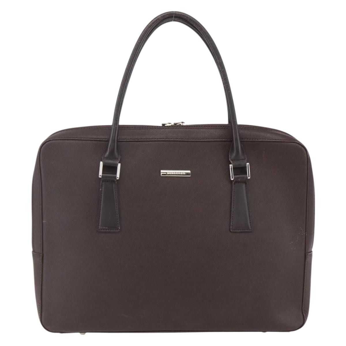 Burberry Burberry Vintage Handbag Leather Size ONE SIZE - 1 Thumbnail