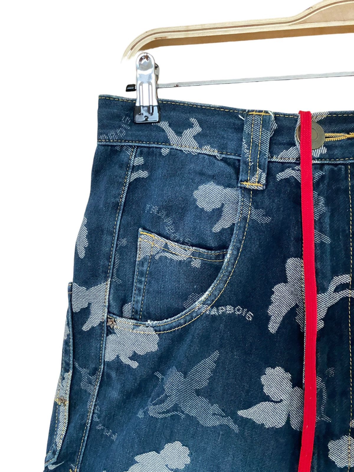 Frapbois Vintage Brand Frapbois Drawstring Cropped Pants 2000s Size US 32 / EU 48 - 12 Thumbnail