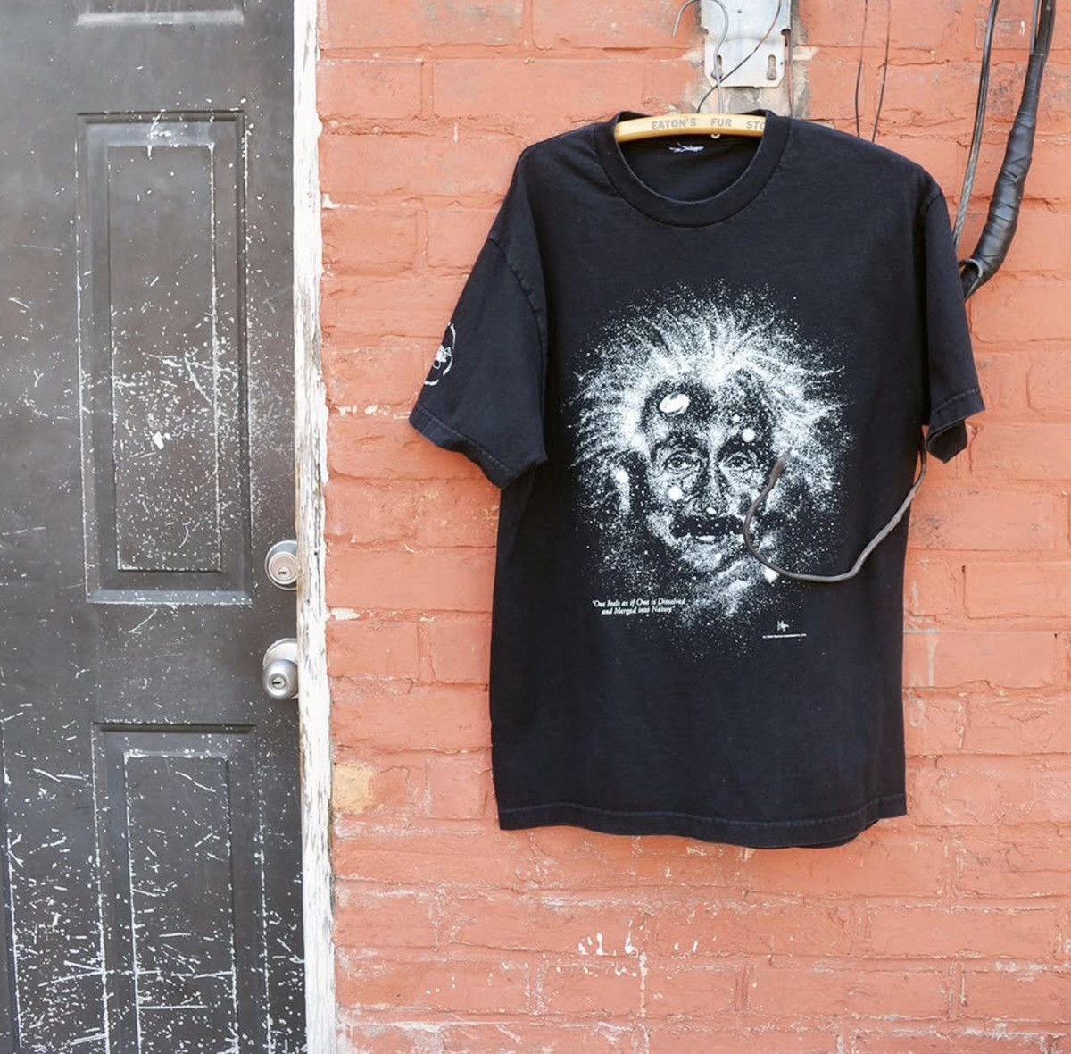 Vintage Vintage 90 1993 Glow in the Dark Albert Einstein Smithsonian Size US XL / EU 56 / 4 - 3 Thumbnail