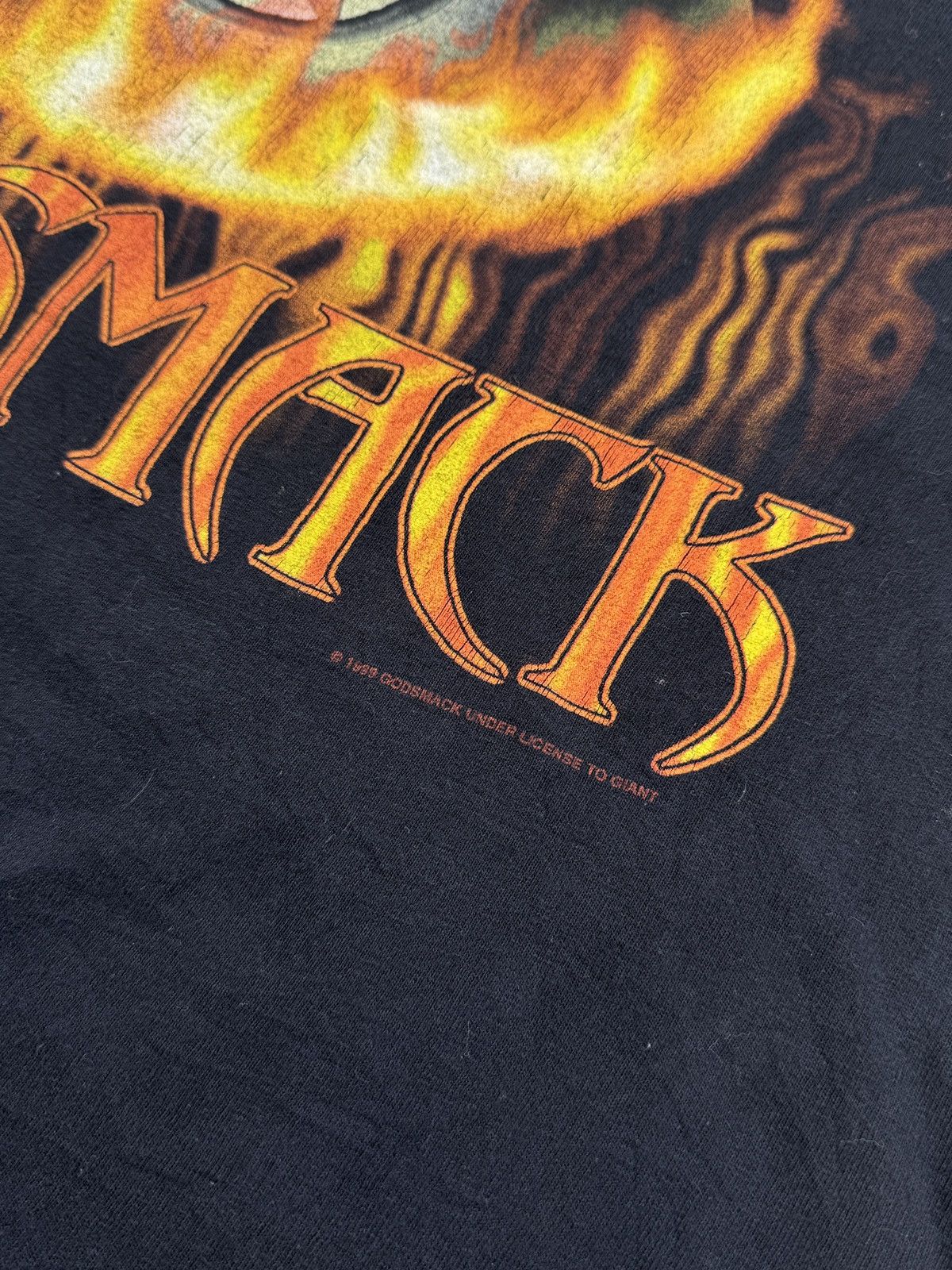 Vintage Vintage T-shit Godsmack Tour 1999' Size US XL / EU 56 / 4 - 2 Thumbnail