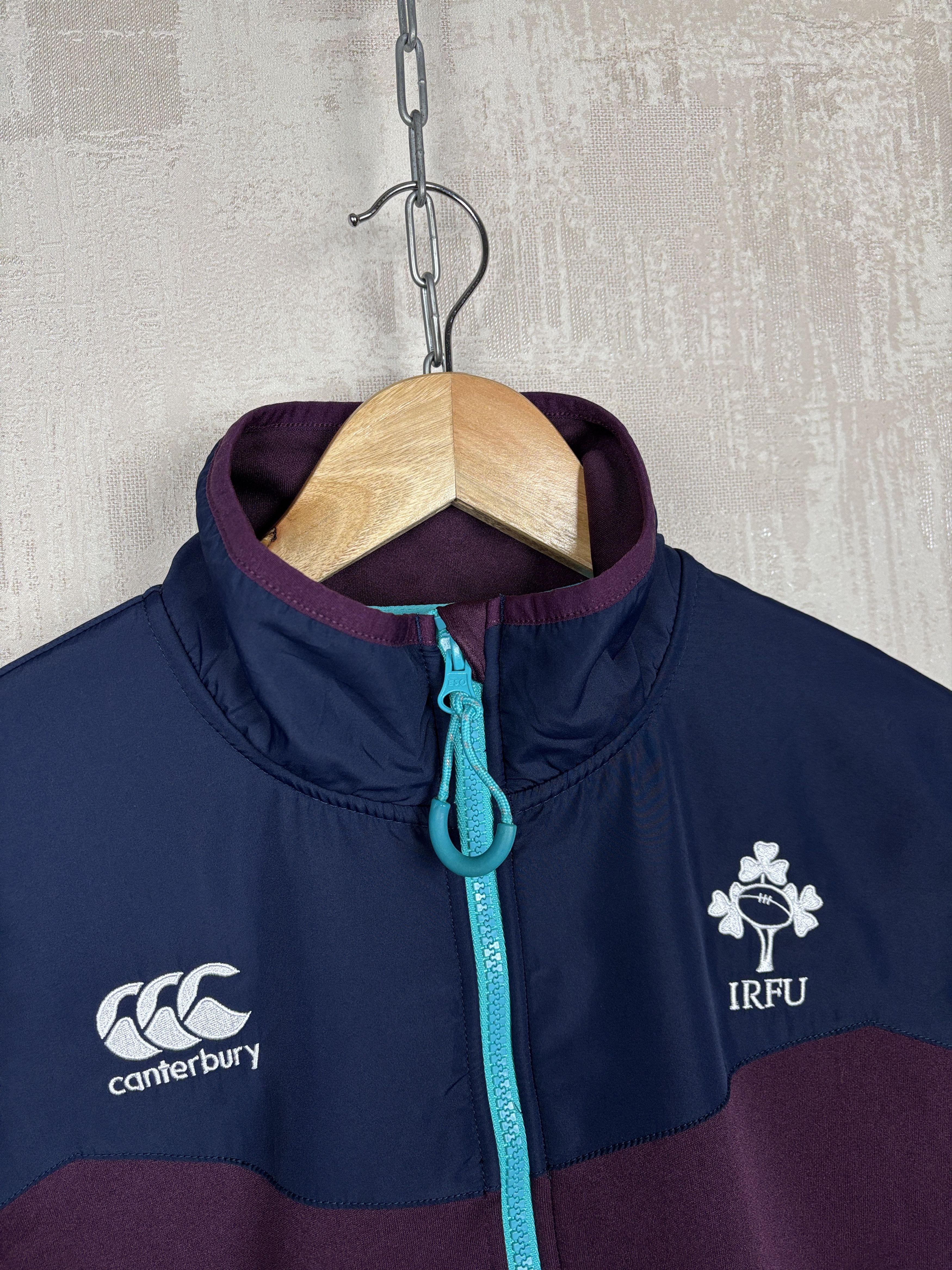 Canterbury of New Zealand Canterbury Thermoreg Rugby Ireland IRFU Training Pullover Size US L / EU 52-54 / 3 - 4 Thumbnail