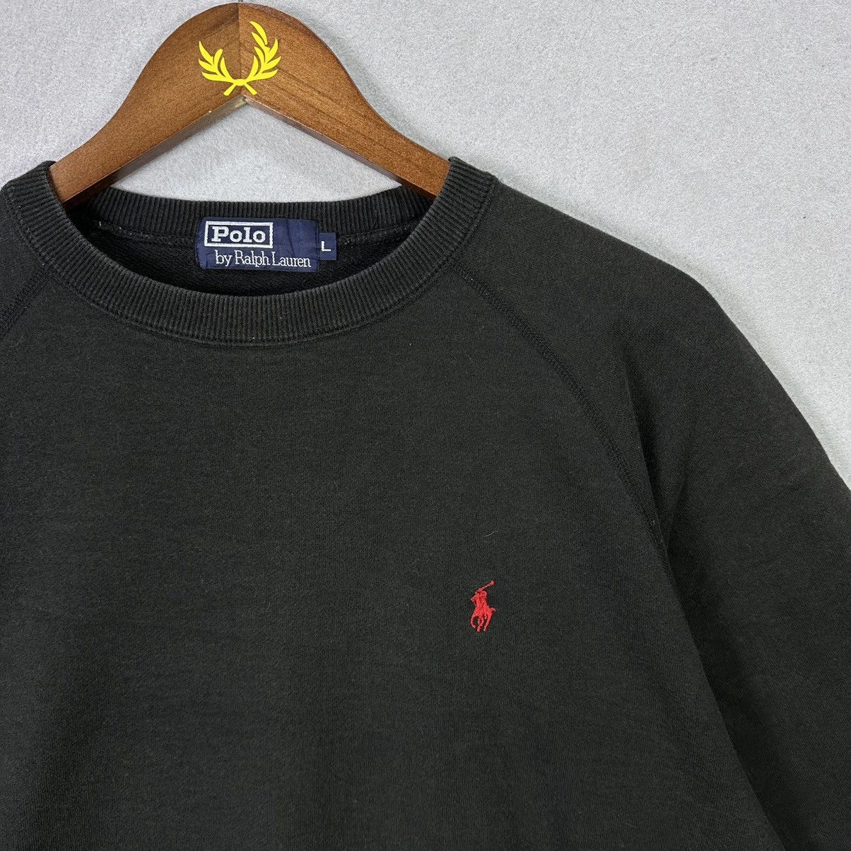 Polo Ralph Lauren Vintage Polo Ralph Lauren Sweatshirt Crewneck Small Pony Size US L / EU 52-54 / 3 - 2 Thumbnail
