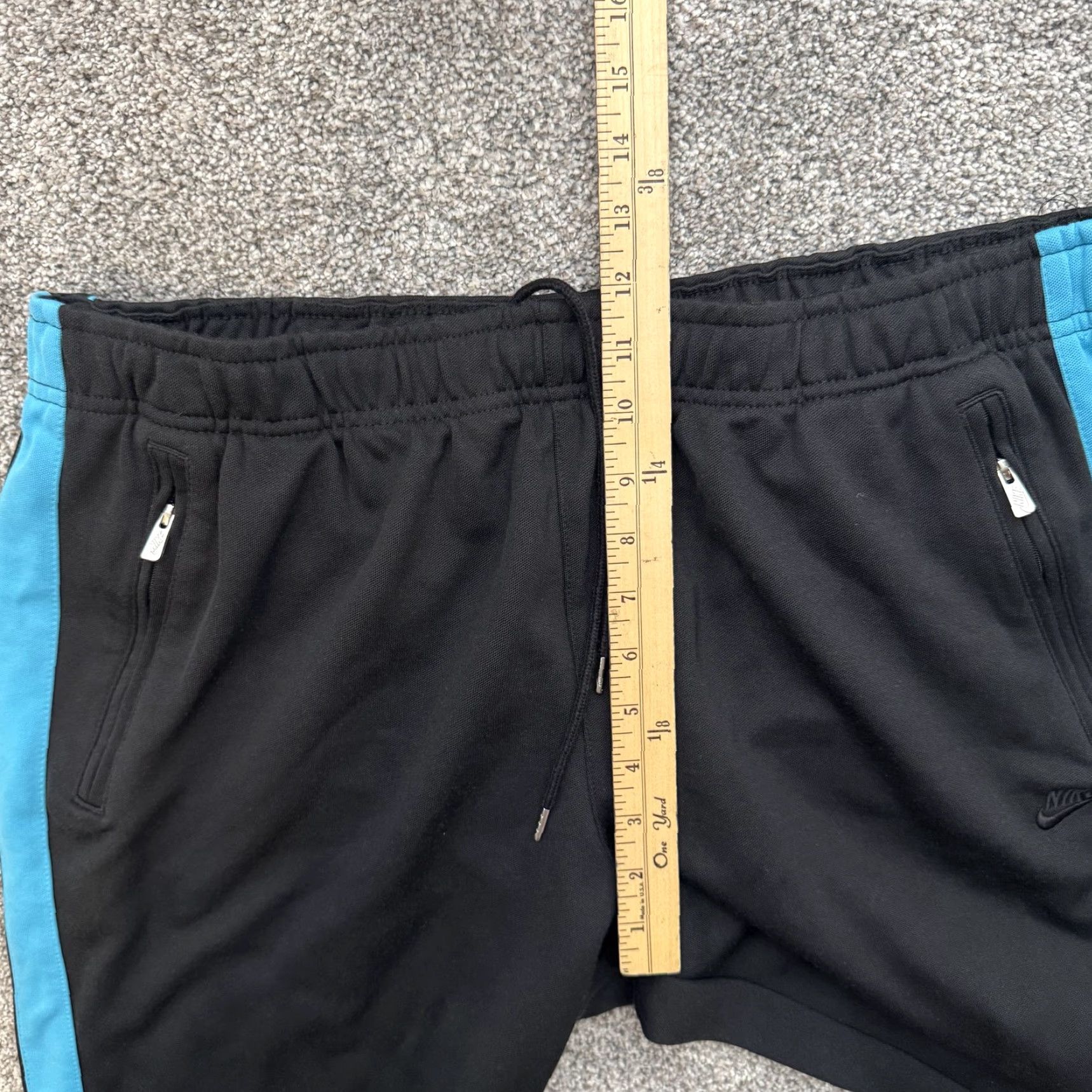 Nike Nike Sportswear Pants Track Pockets Striped Athletic 369777-013 Mens 2XL Size US 39 - 4 Thumbnail