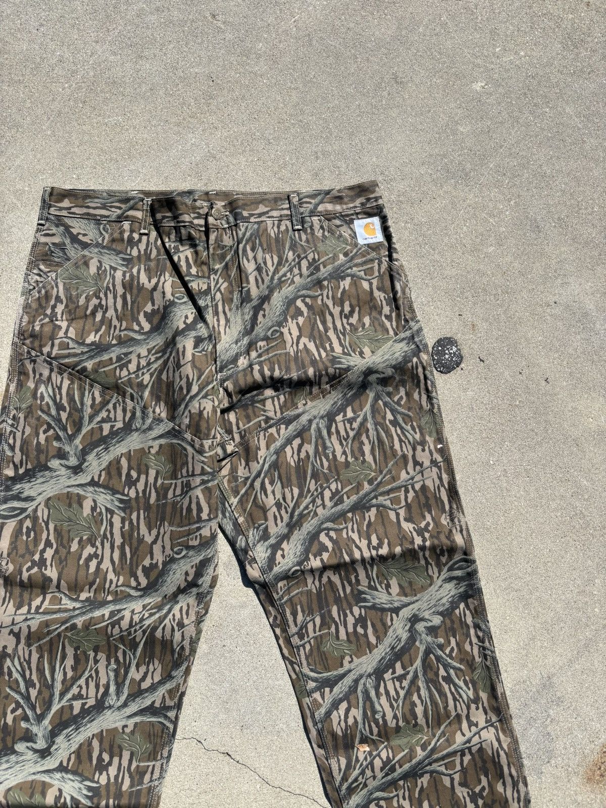 Carhartt Vintage 1993 Carharrt Camo Dungaree Pants Size US 40 / EU 56 - 5 Thumbnail