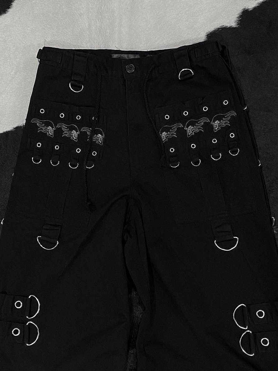 Tripp NYC Mercy Goth Bondage Pants Size 32" / US 10 / IT 46 - 7 Thumbnail