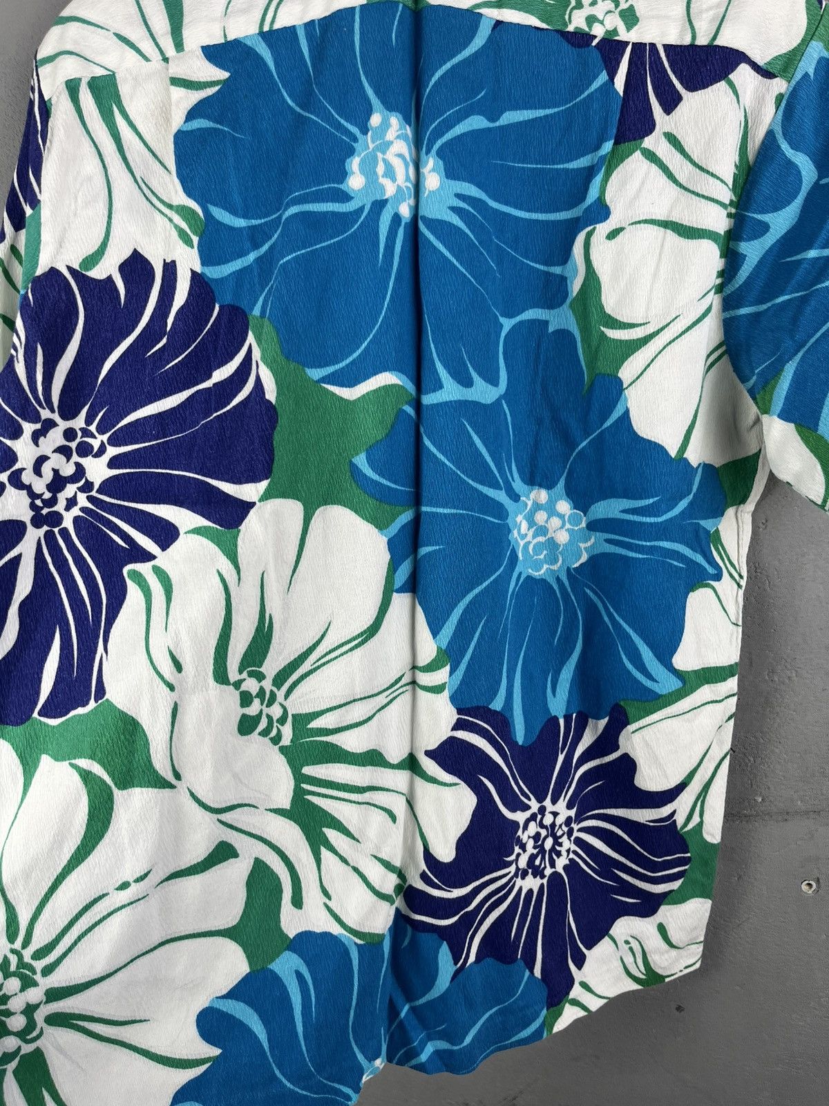 Vintage Vintage 60s Hawaiian Shirt Cotton Aloha Shirt Size US L / EU 52-54 / 3 - 7 Thumbnail