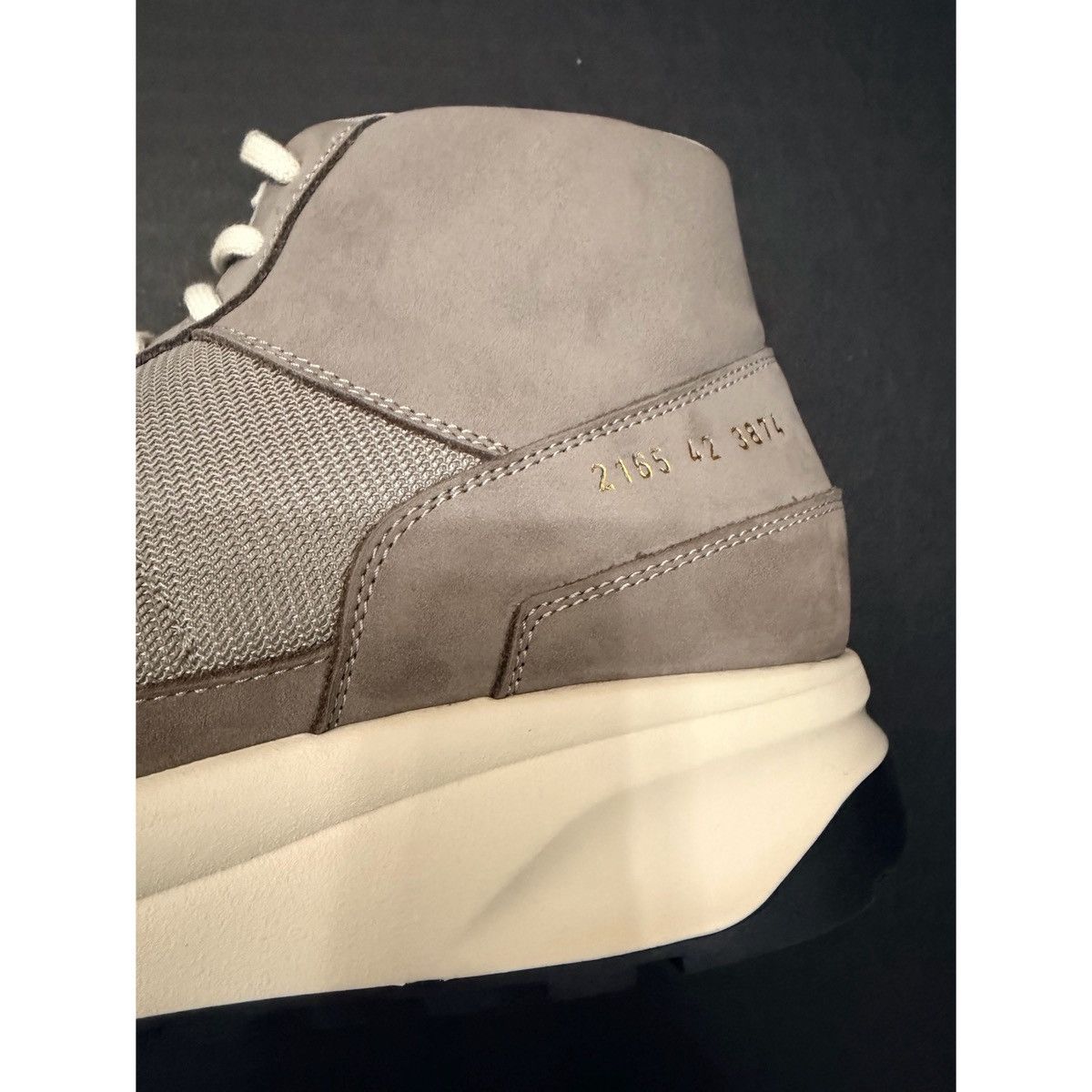 Common Projects COMMON PROJECTS TRACK VINTAGE MID WARM GREY Size US 9 / EU 42 - 15 Thumbnail